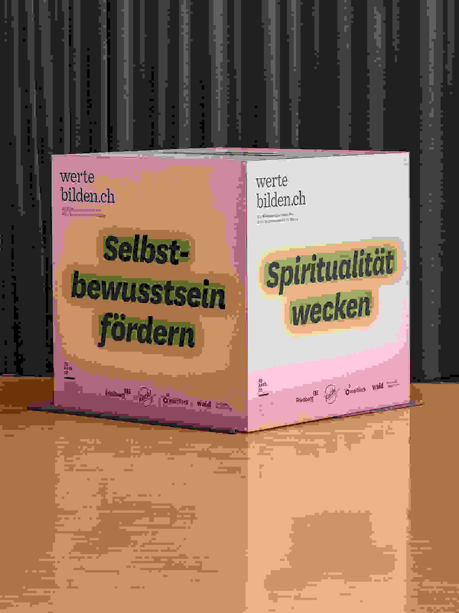 Wertewürfel Werte bilden