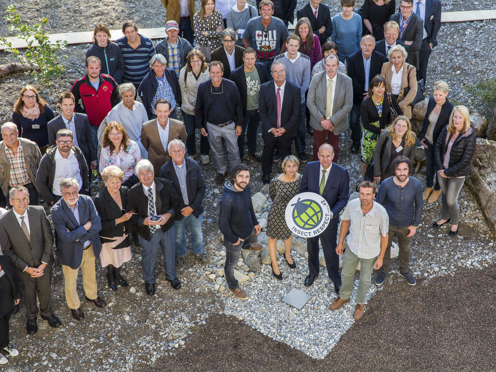 Augmented Reality Ausstellung und erste Ausgleichsfläche Insect Respect