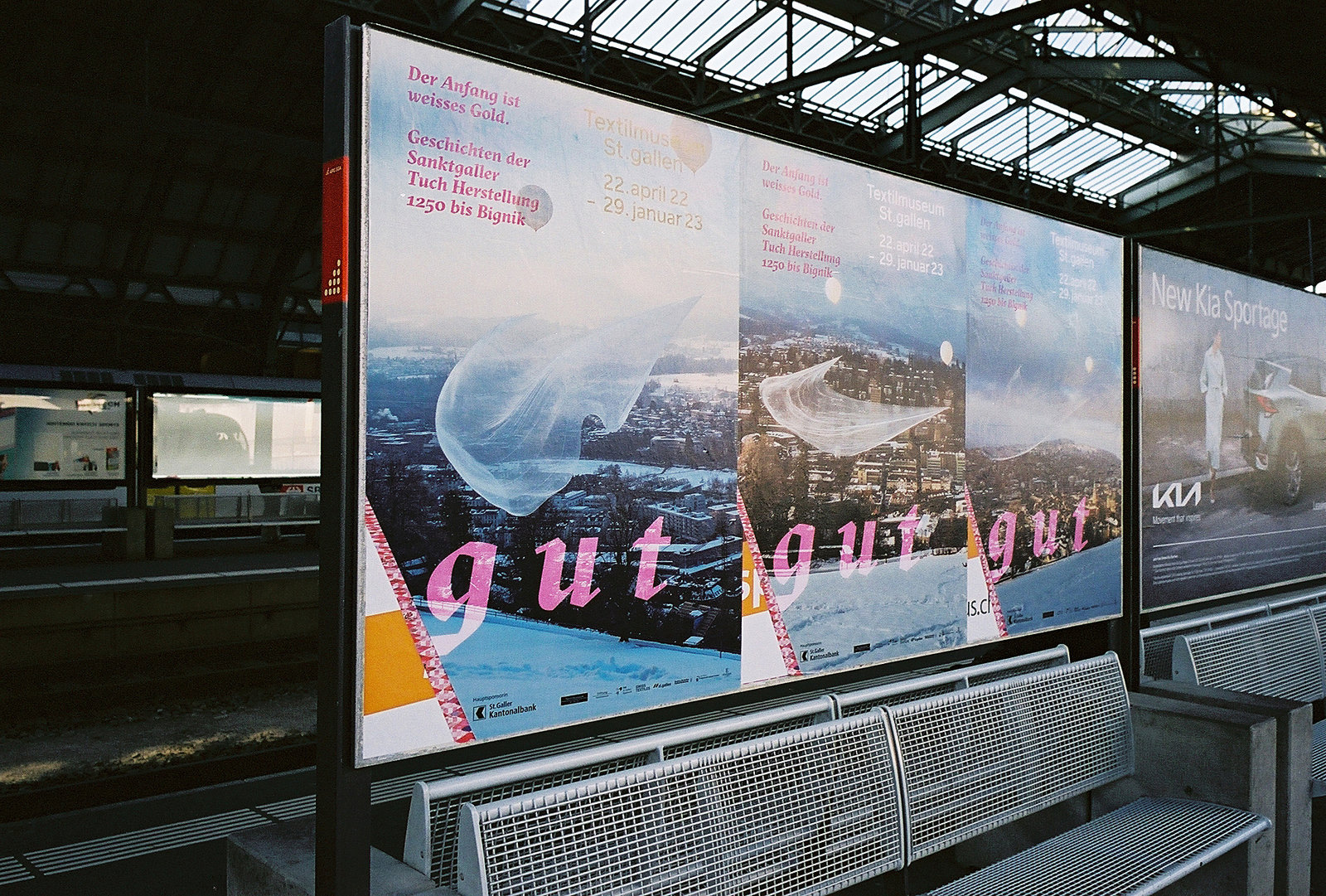 g u t – Plakate Textilmuseum St.Gallen