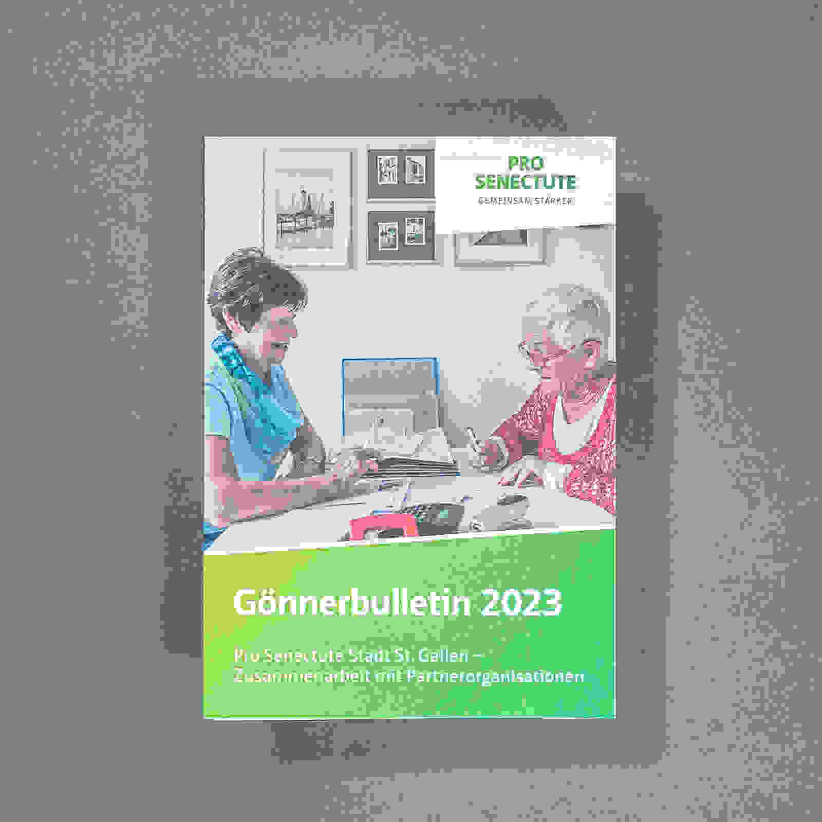 	Gönnerbulletin 2023, Pro Senectute