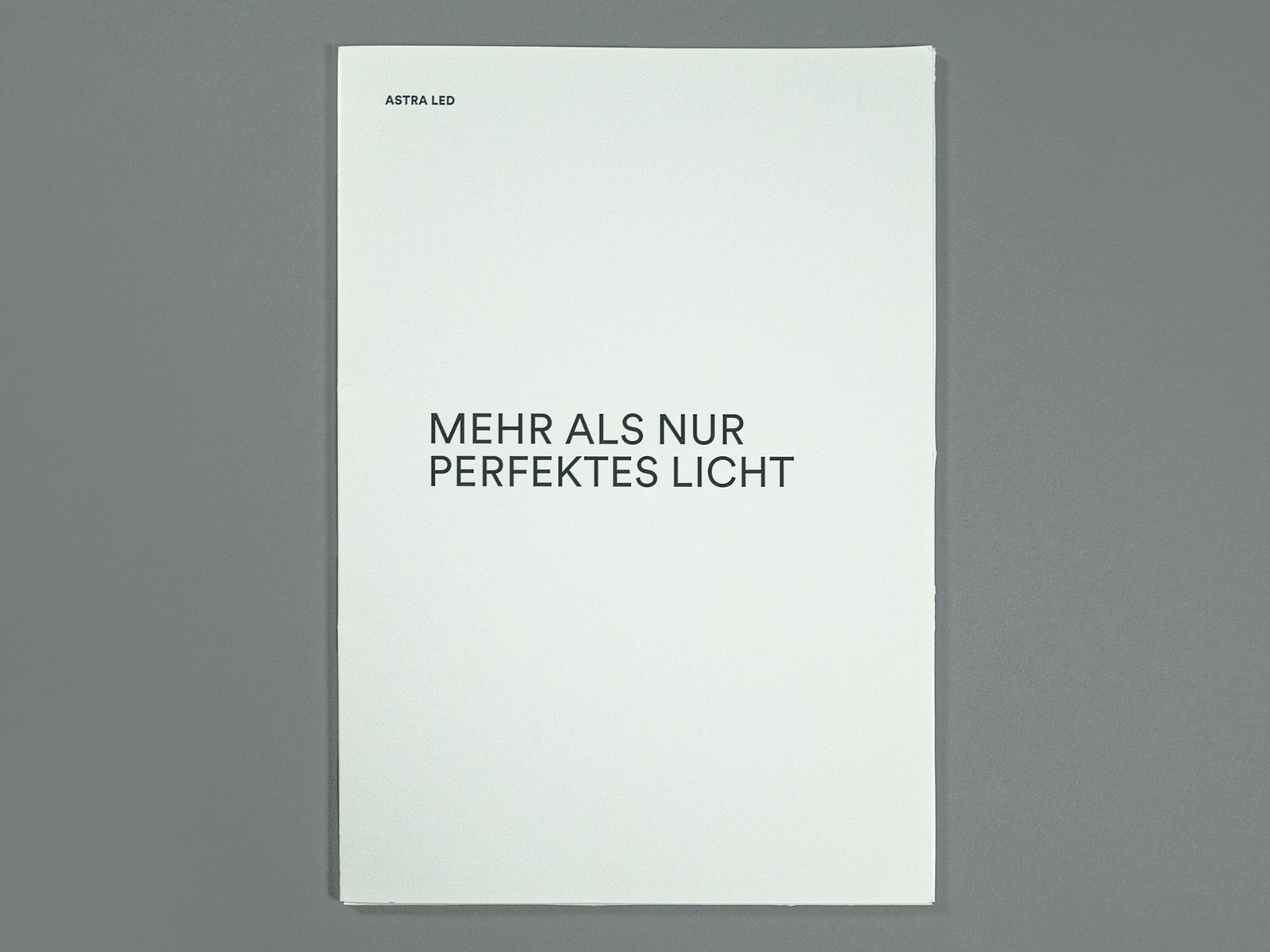 Slogan Leitbild ASTRA LED