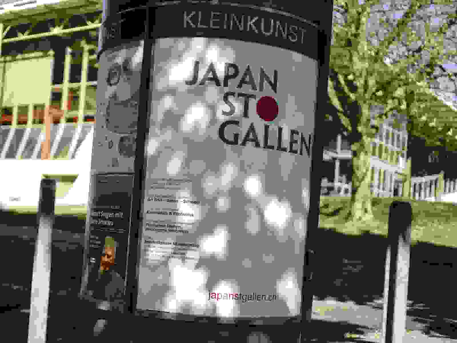 Plakat Japan St.Gallen