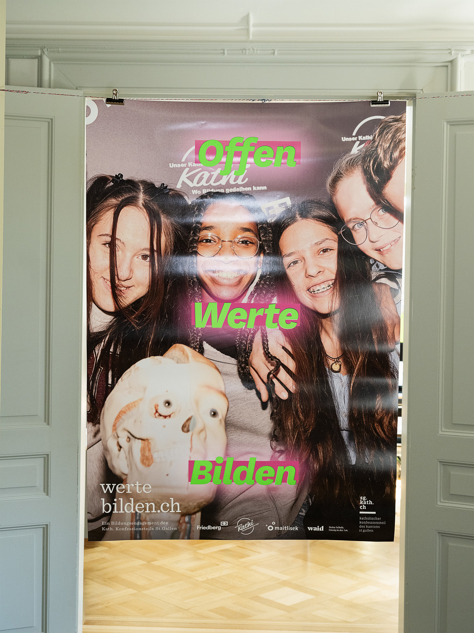 Plakate Werte bilden