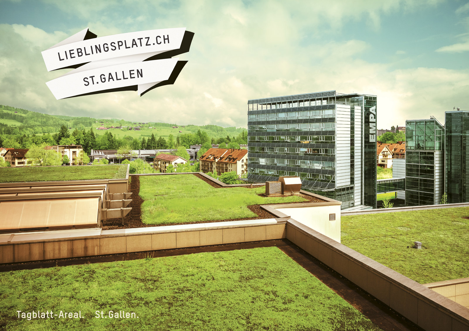 Kampagne über Lieblingsplätze der Standortförderung Stadt St.Gallen