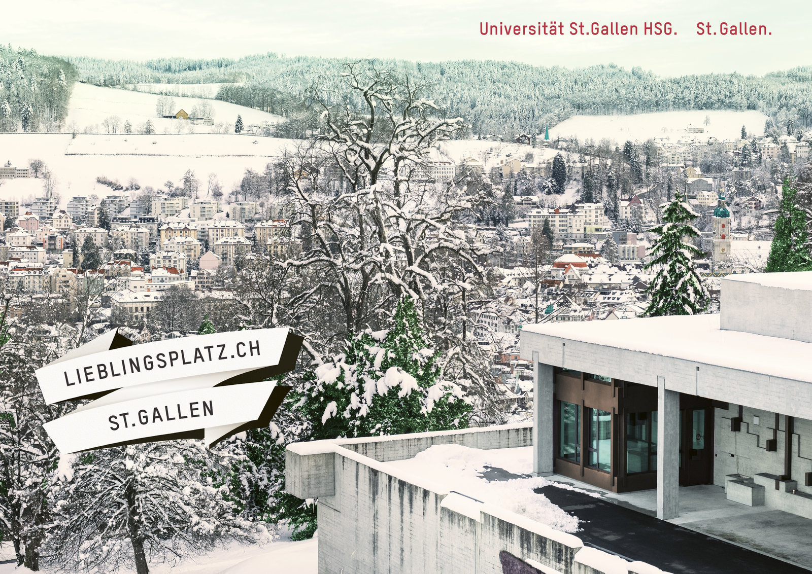 Kampagne über Lieblingsplätze der Standortförderung Stadt St.Gallen