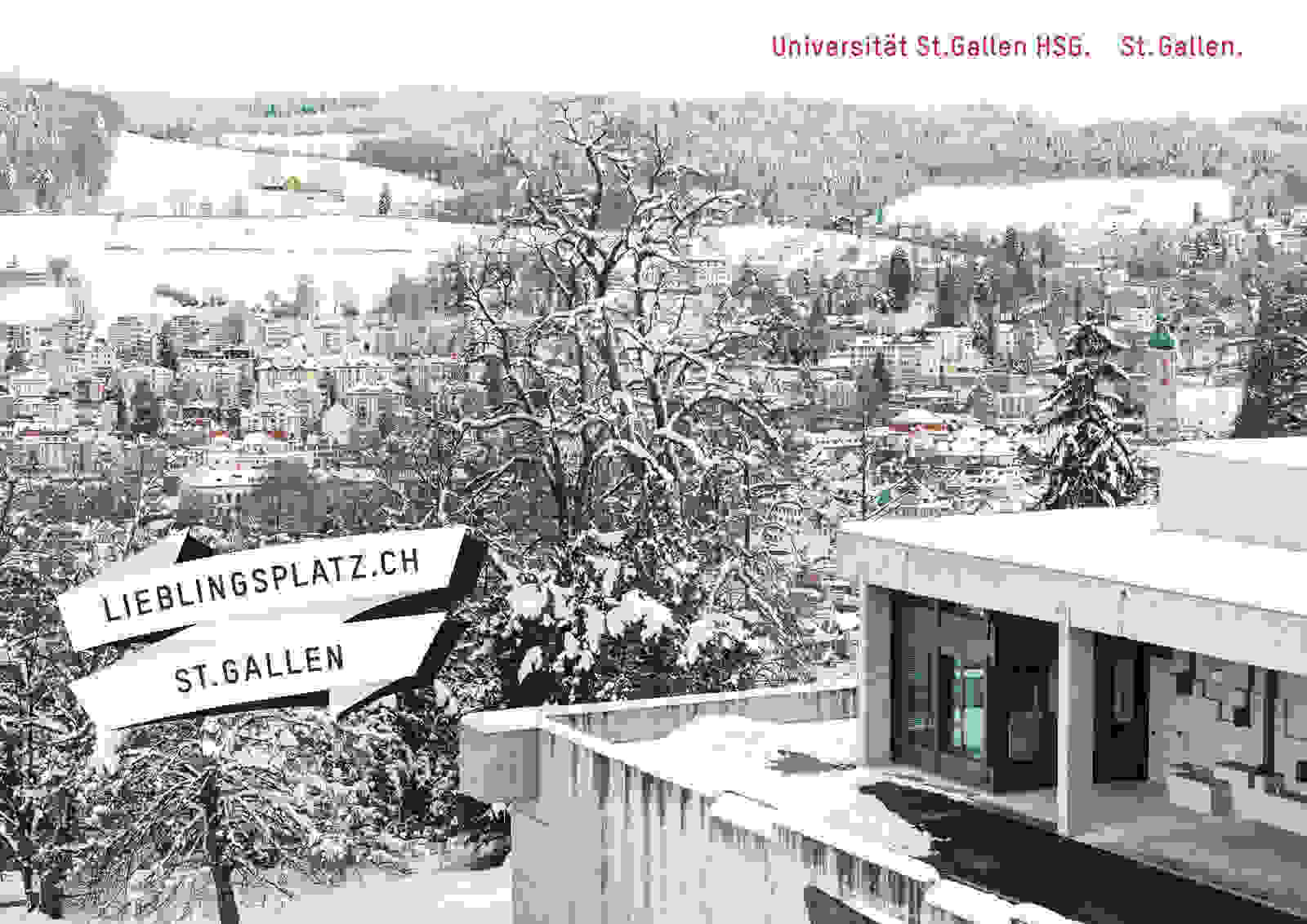 Kampagne über Lieblingsplätze der Standortförderung Stadt St.Gallen