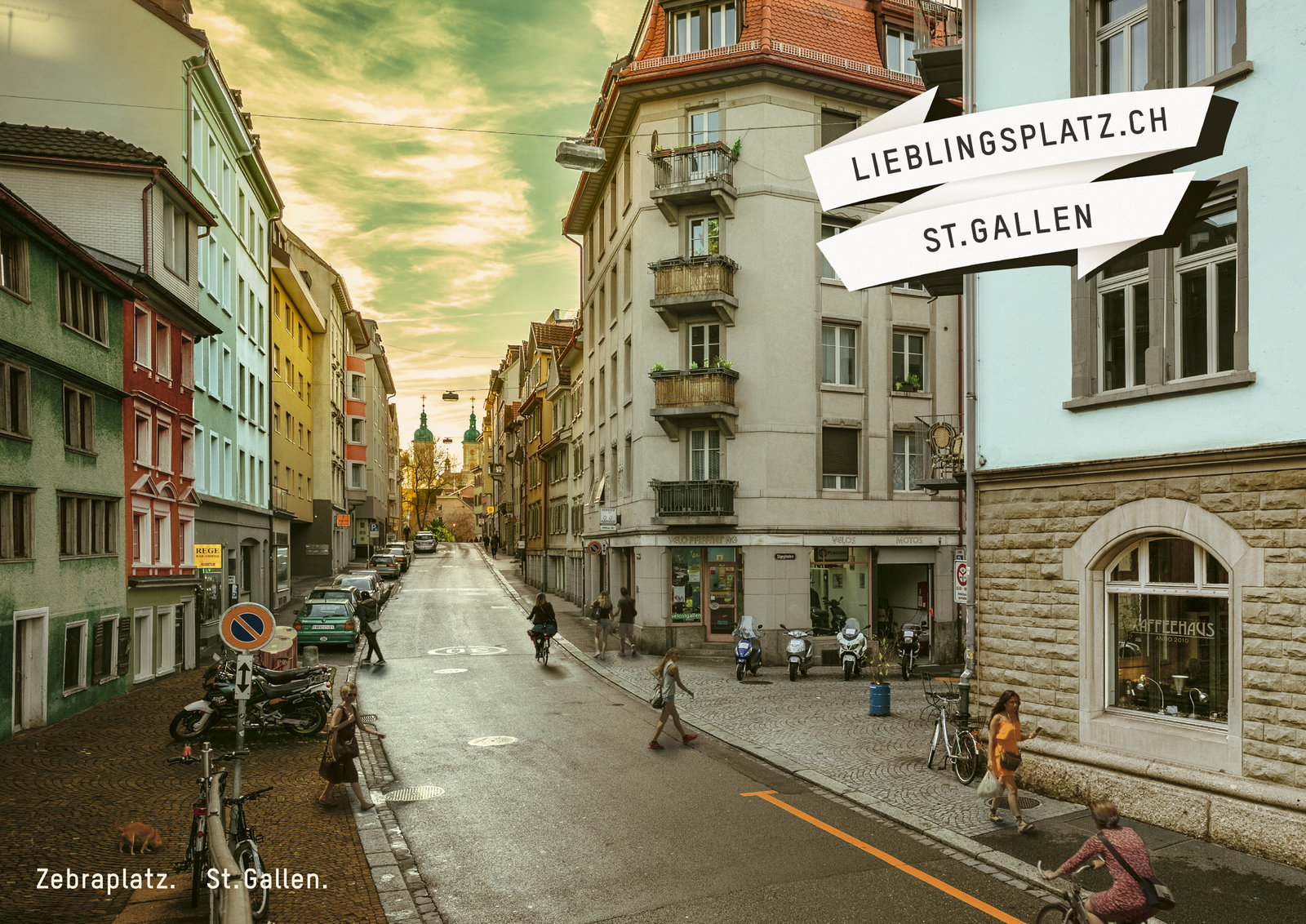 Kampagne über Lieblingsplätze der Standortförderung Stadt St.Gallen