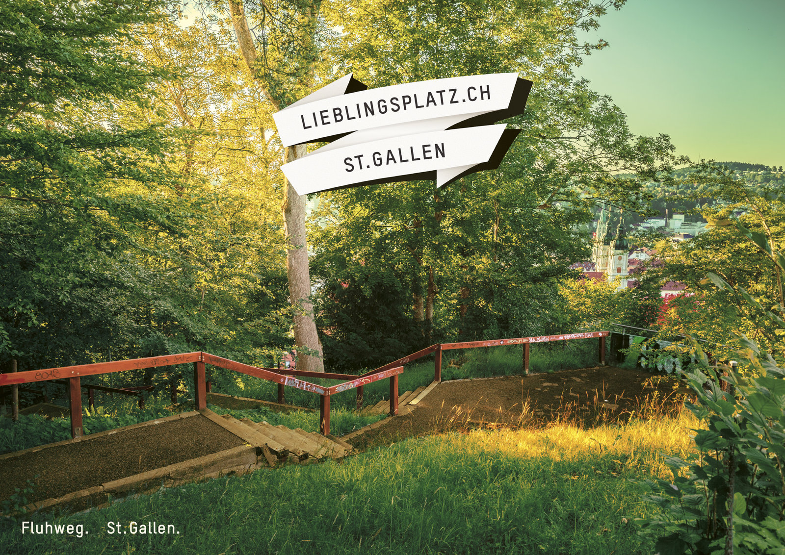 Kampagne über Lieblingsplätze der Standortförderung Stadt St.Gallen