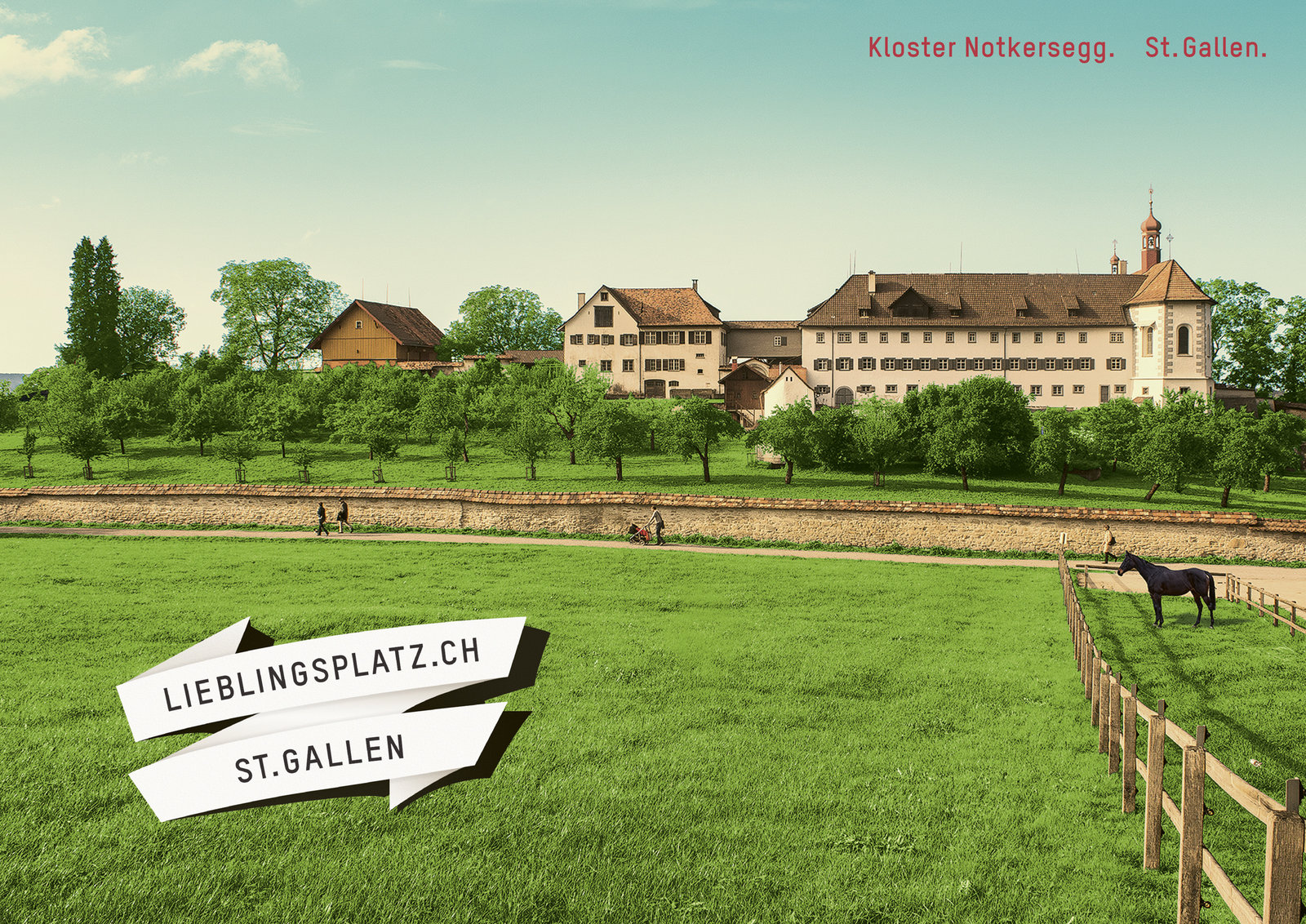 Kampagne über Lieblingsplätze der Standortförderung Stadt St.Gallen