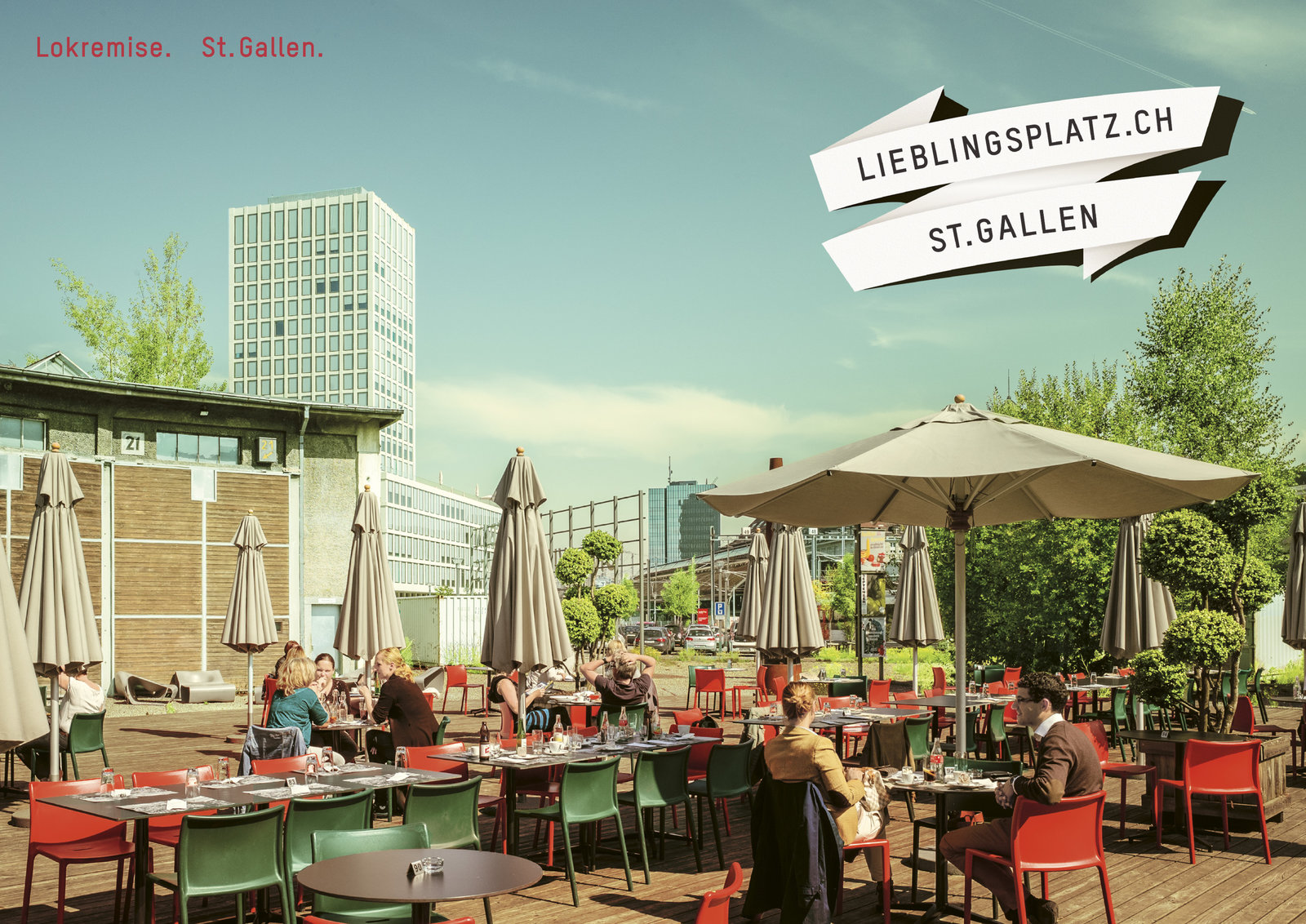 Kampagne über Lieblingsplätze der Standortförderung Stadt St.Gallen