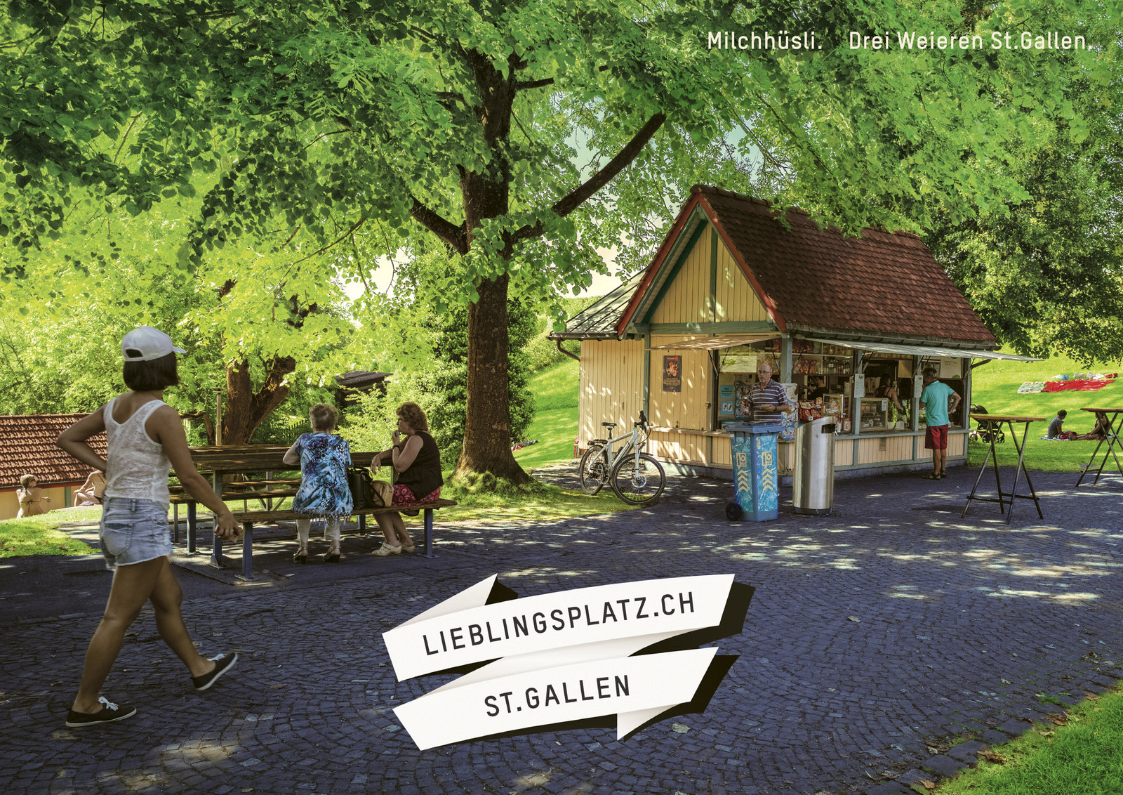 Kampagne über Lieblingsplätze der Standortförderung Stadt St.Gallen