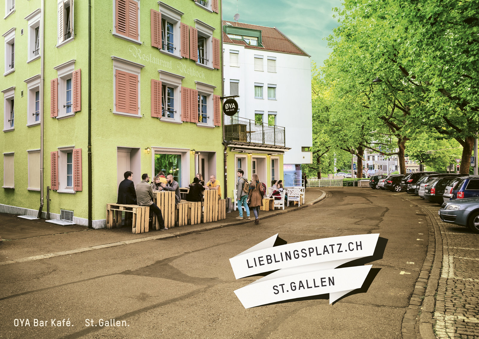 Kampagne über Lieblingsplätze der Standortförderung Stadt St.Gallen