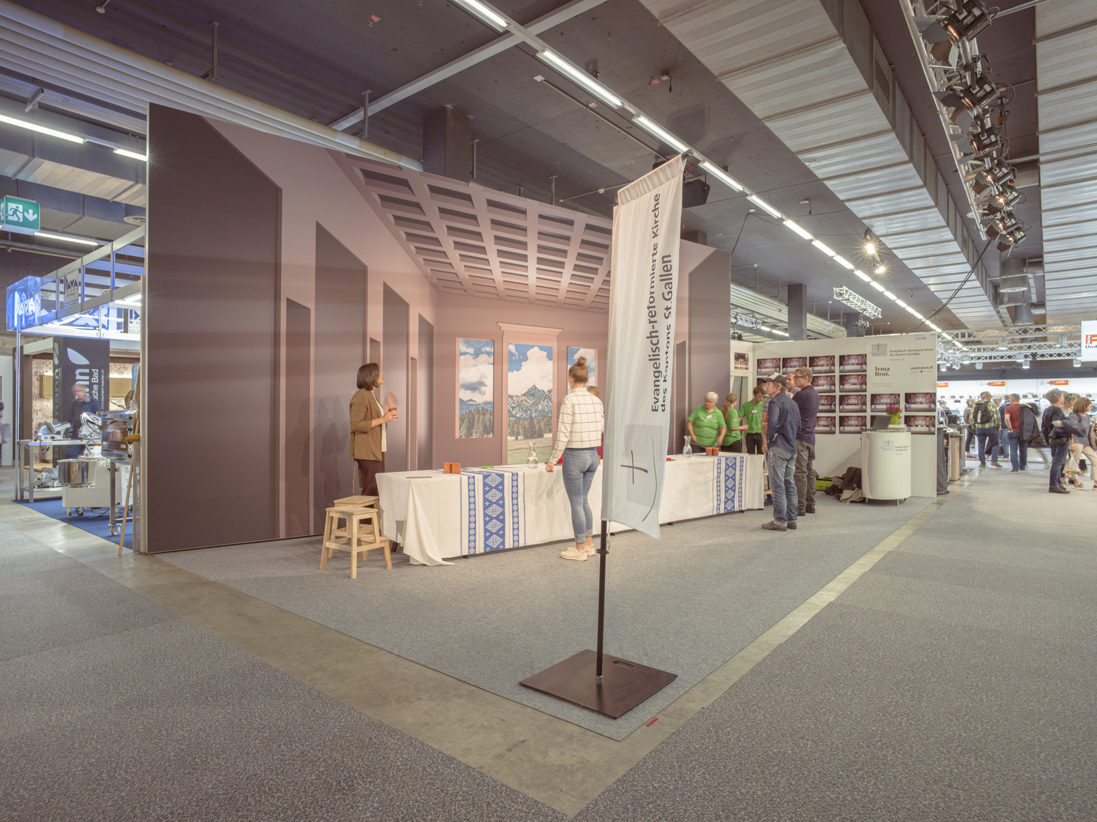 Messestand Evangelisch-reformierte Kirche