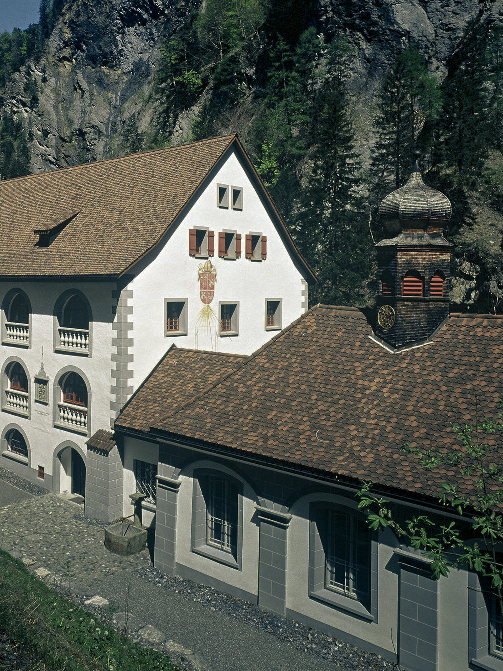 Umbau und Signaletik Altes Bad Pfäfers