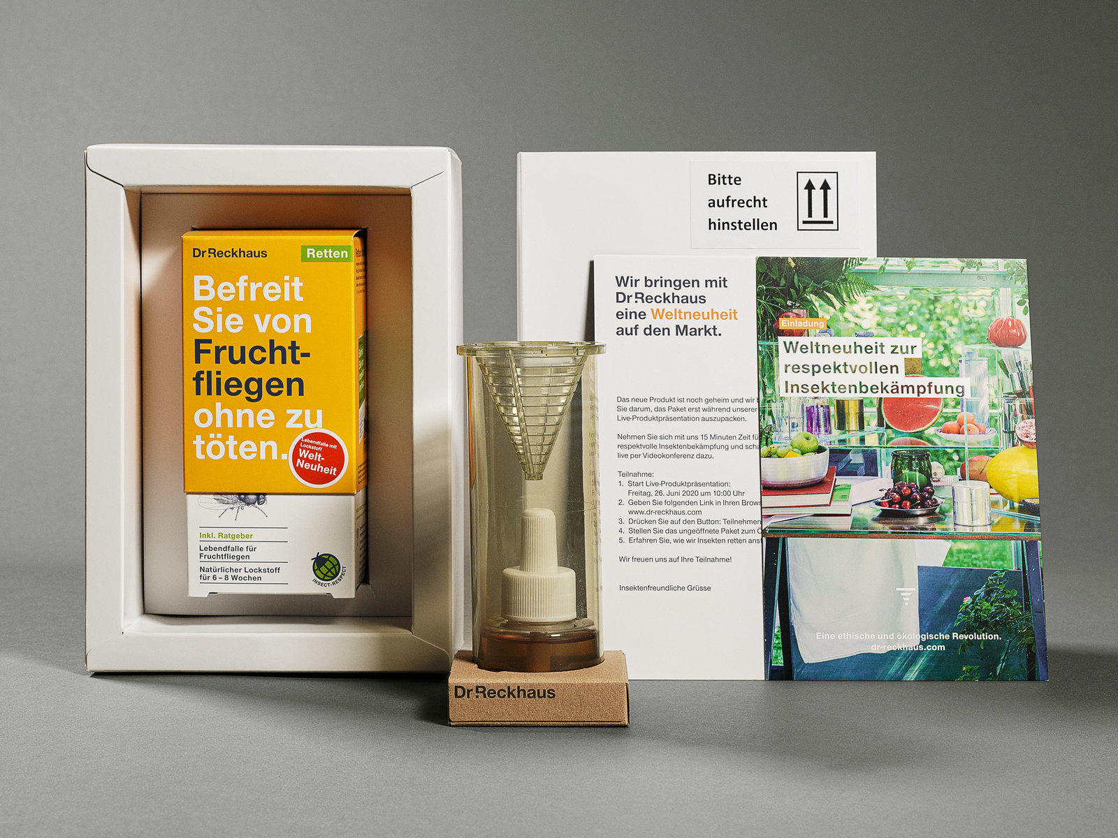 Markteintritt Dr. Reckhaus Fruchtfliegen-Retter