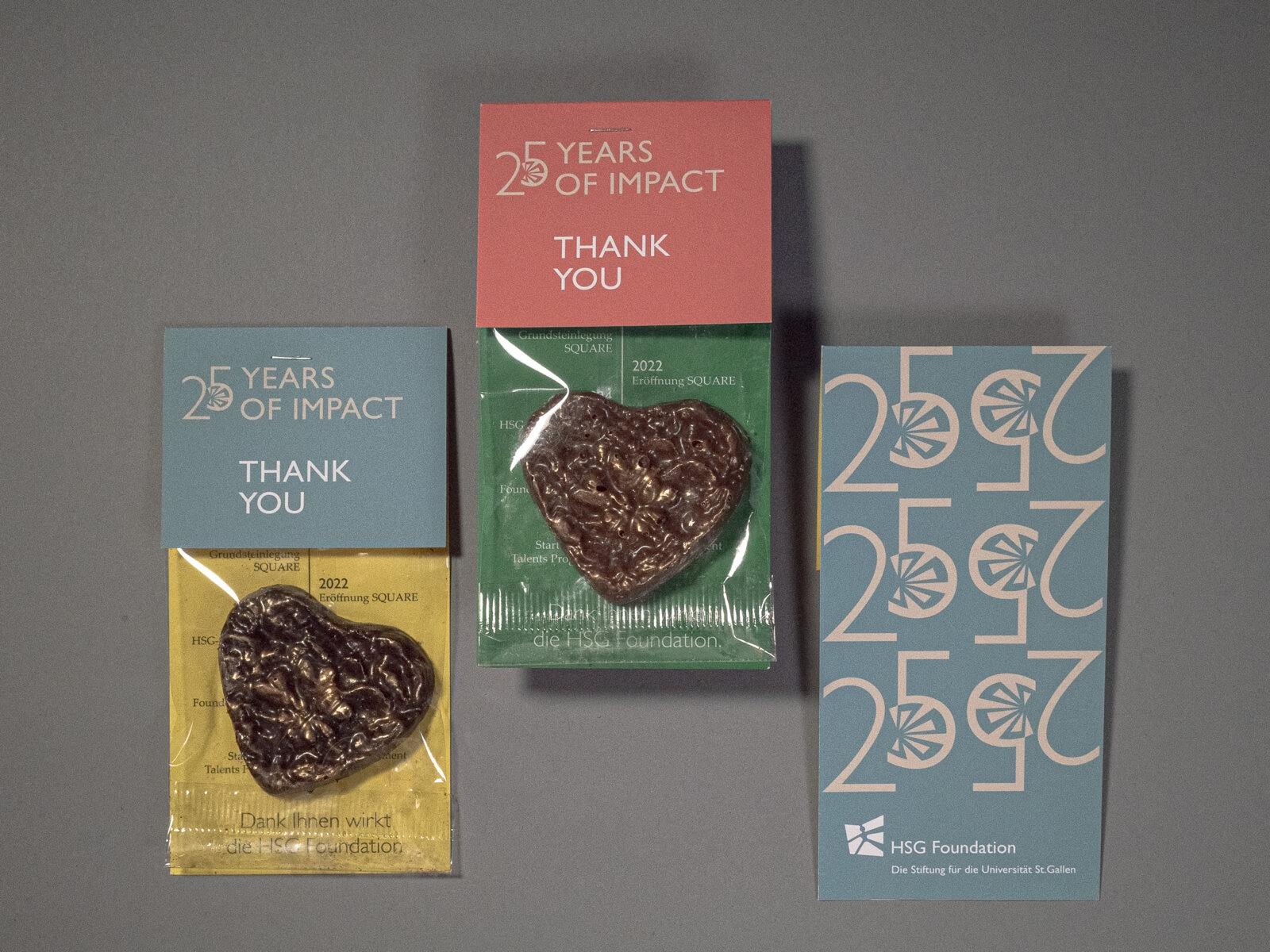 Give-Away Herz-Schokolade von Bonneheure St.Gallen