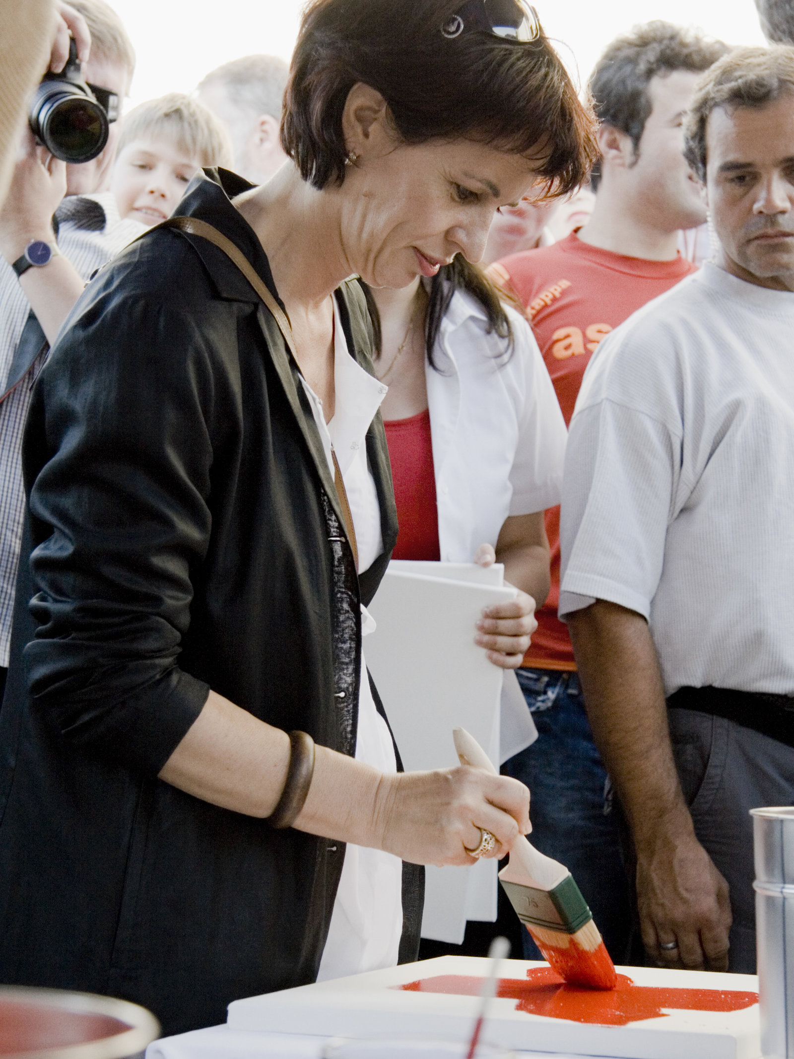 Kampagne für das Henry Dunant Gedenkjahr in Heiden