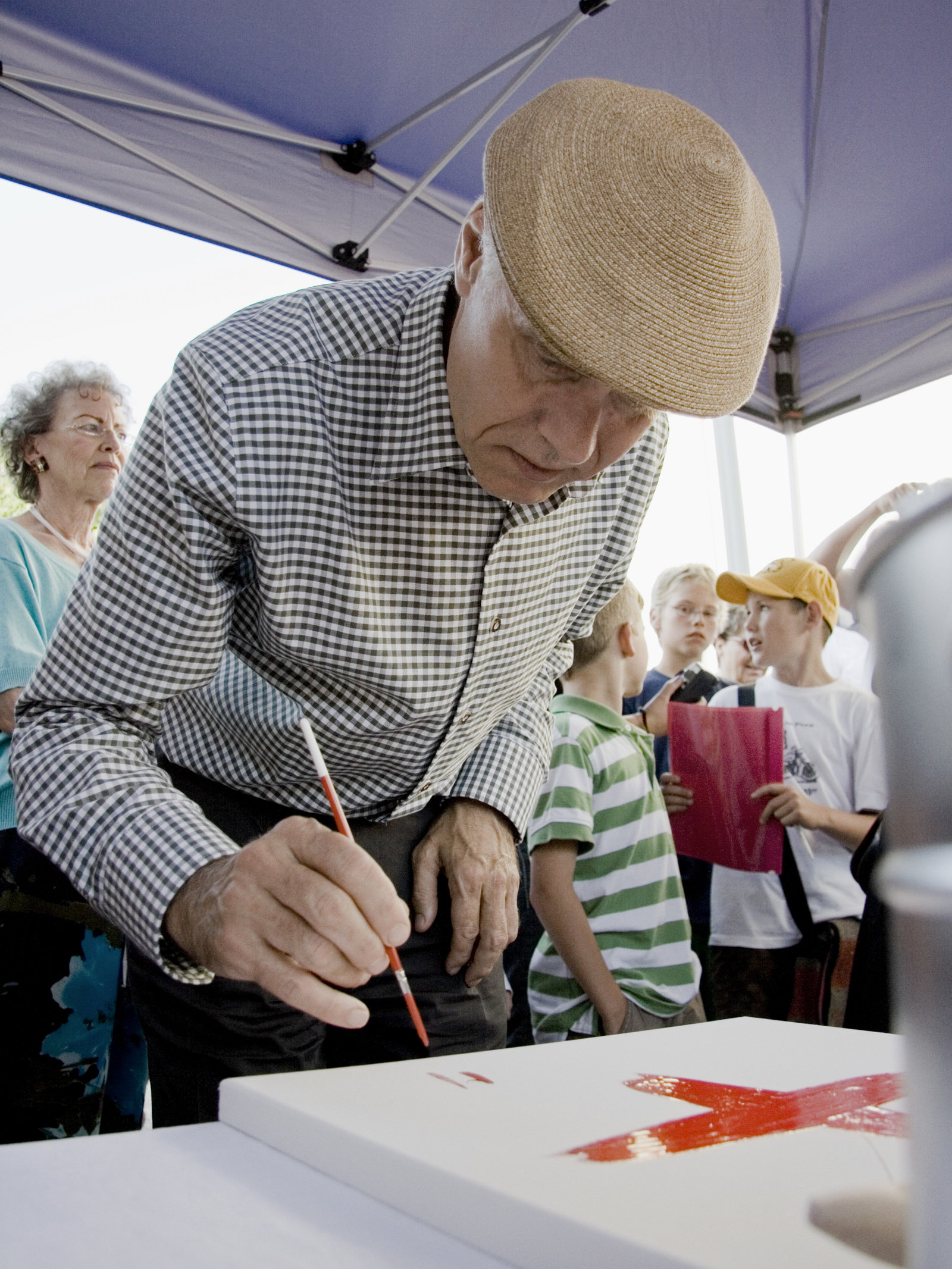 Kampagne für das Henry Dunant Gedenkjahr in Heiden