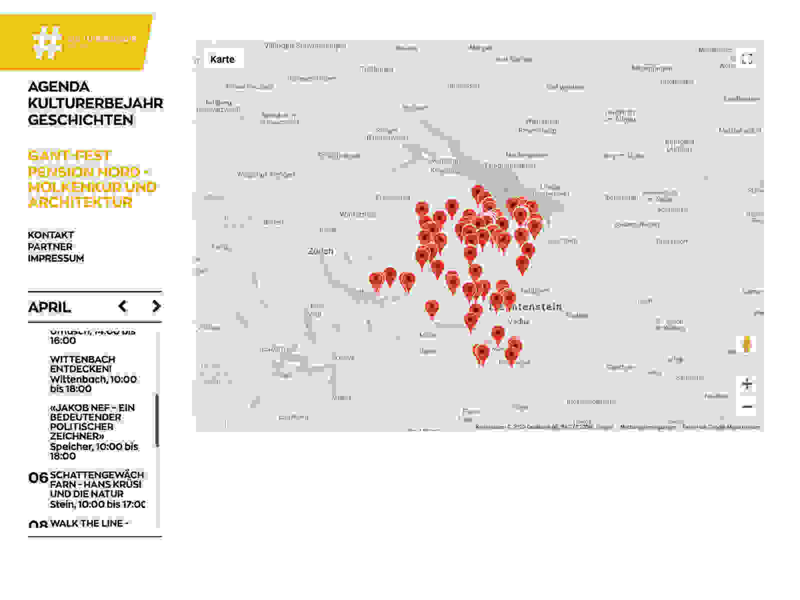 Agenda und Geschichten-Sammlung «Kulturerbe 2018 | SG-AR»