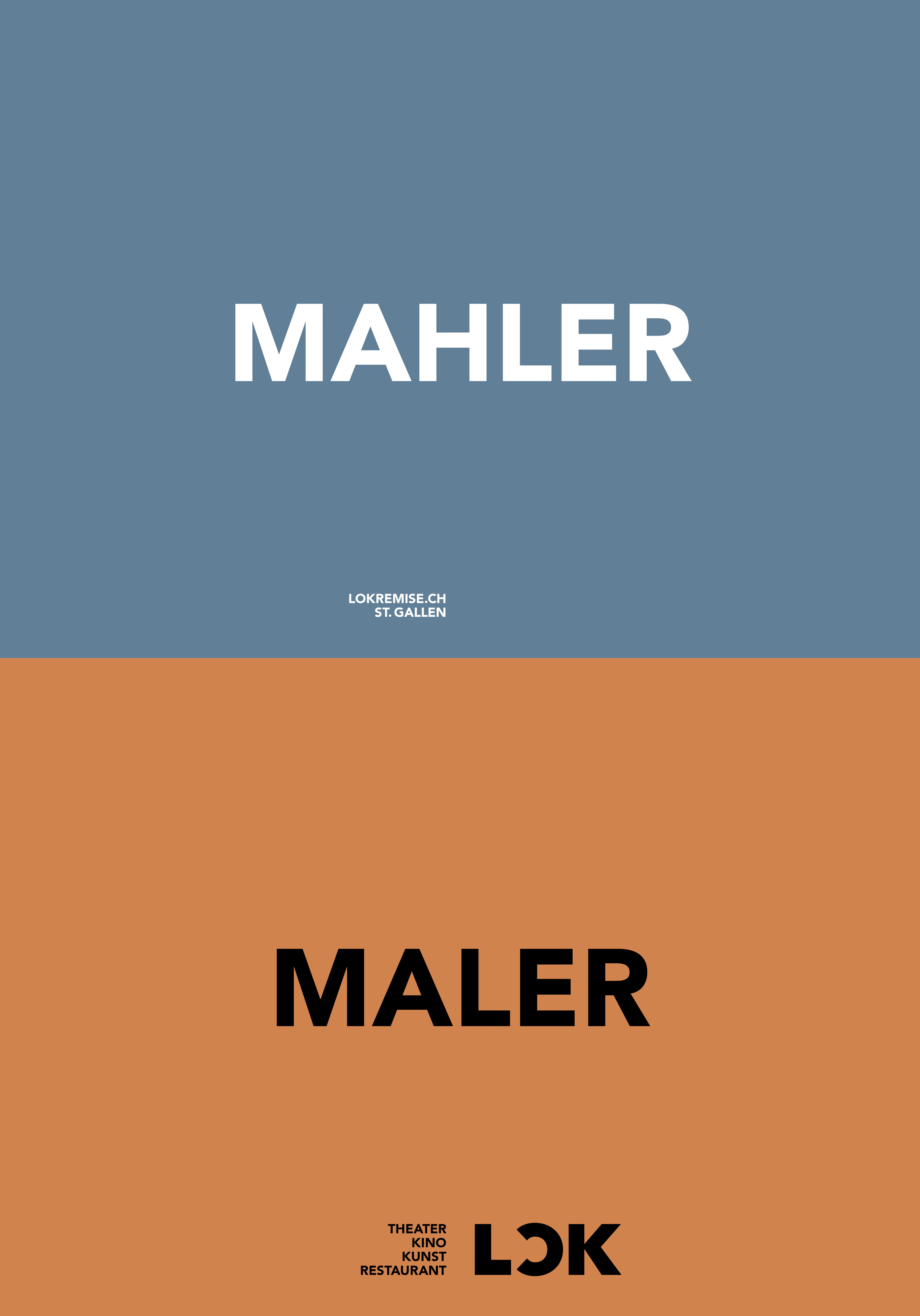 Plakate Kulturzentrum der Lokremise St.Gallen