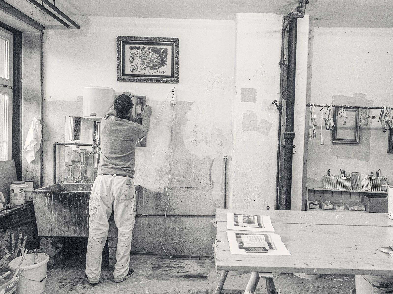 Neuauftritt Malerei Gossolt