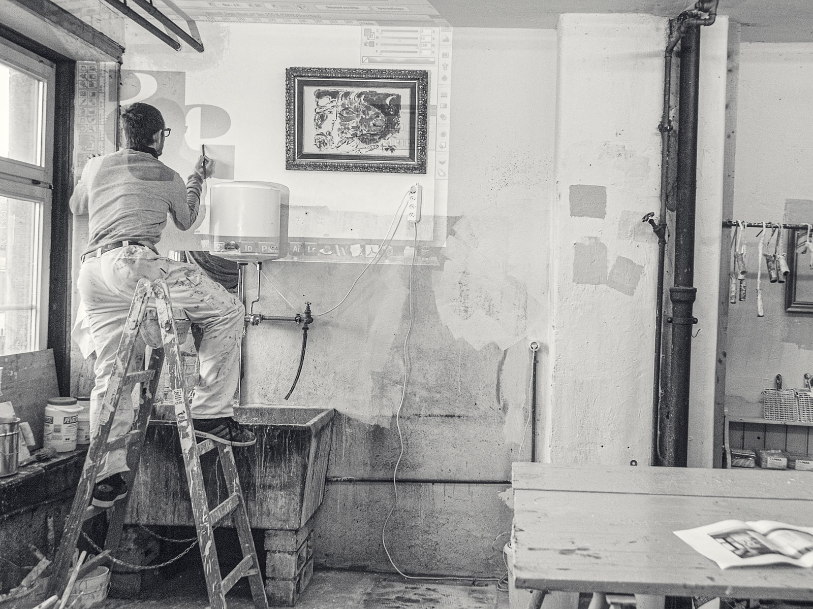 Neuauftritt Malerei Gossolt