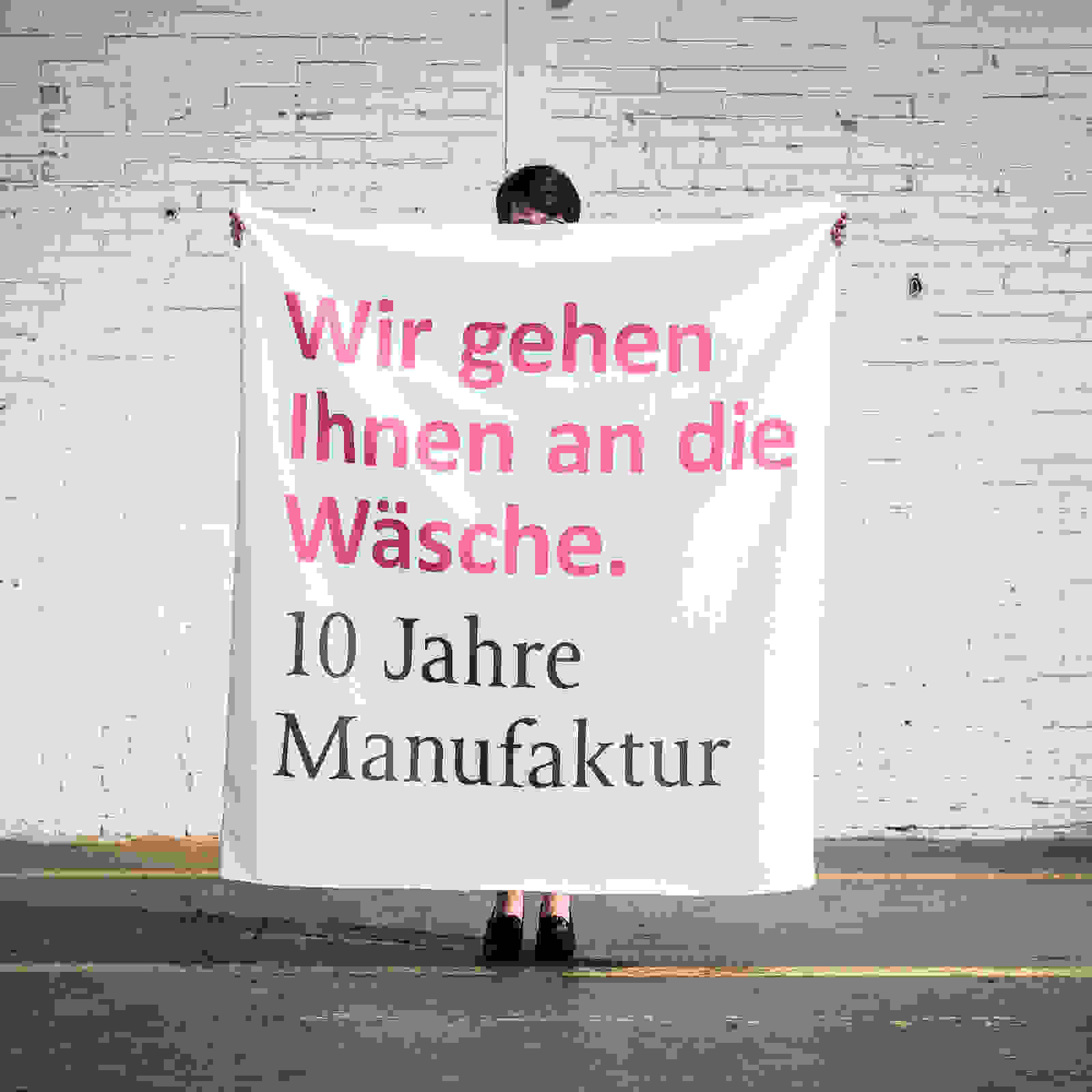 Kampagne 10 Jahre die Manufaktur