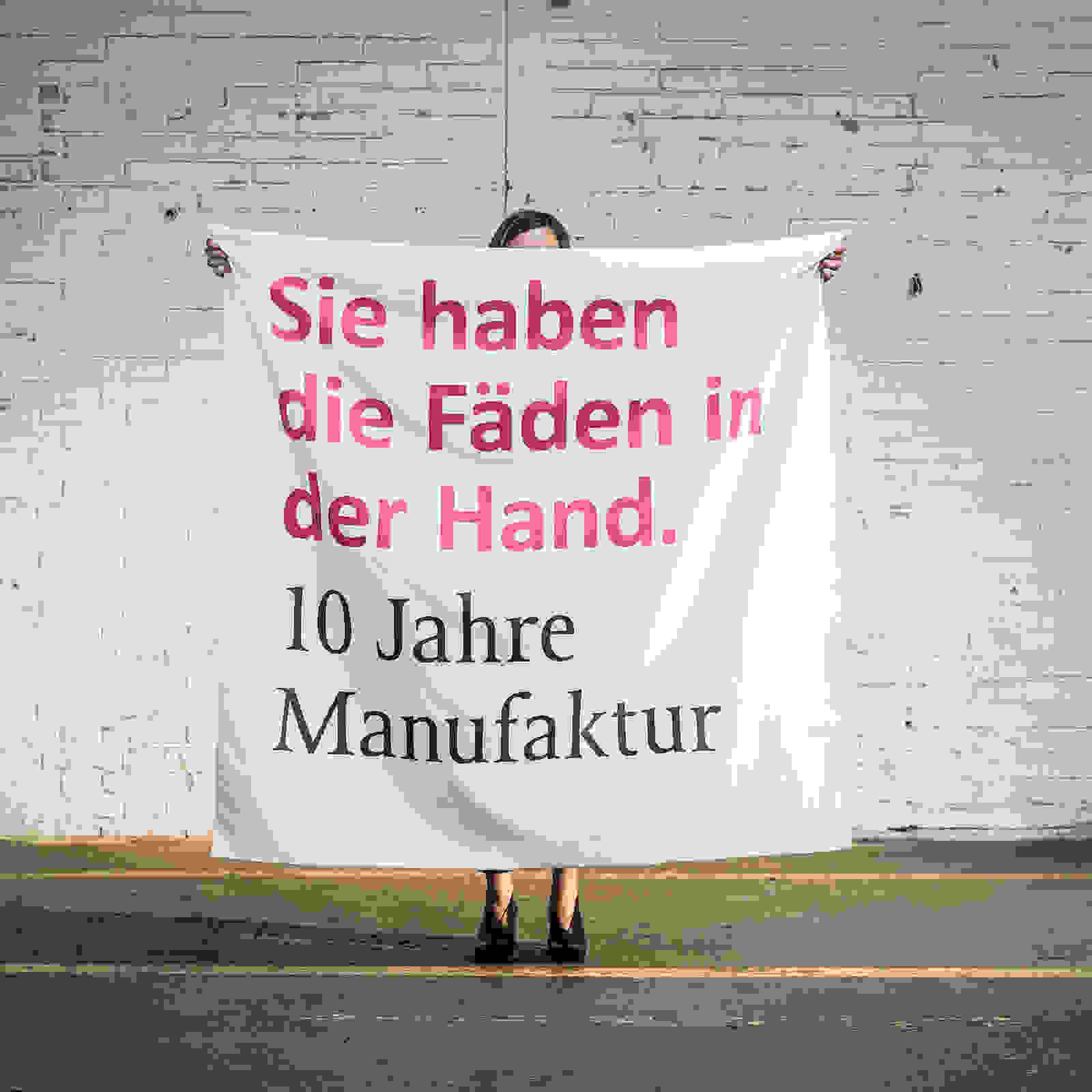 Kampagne 10 Jahre die Manufaktur