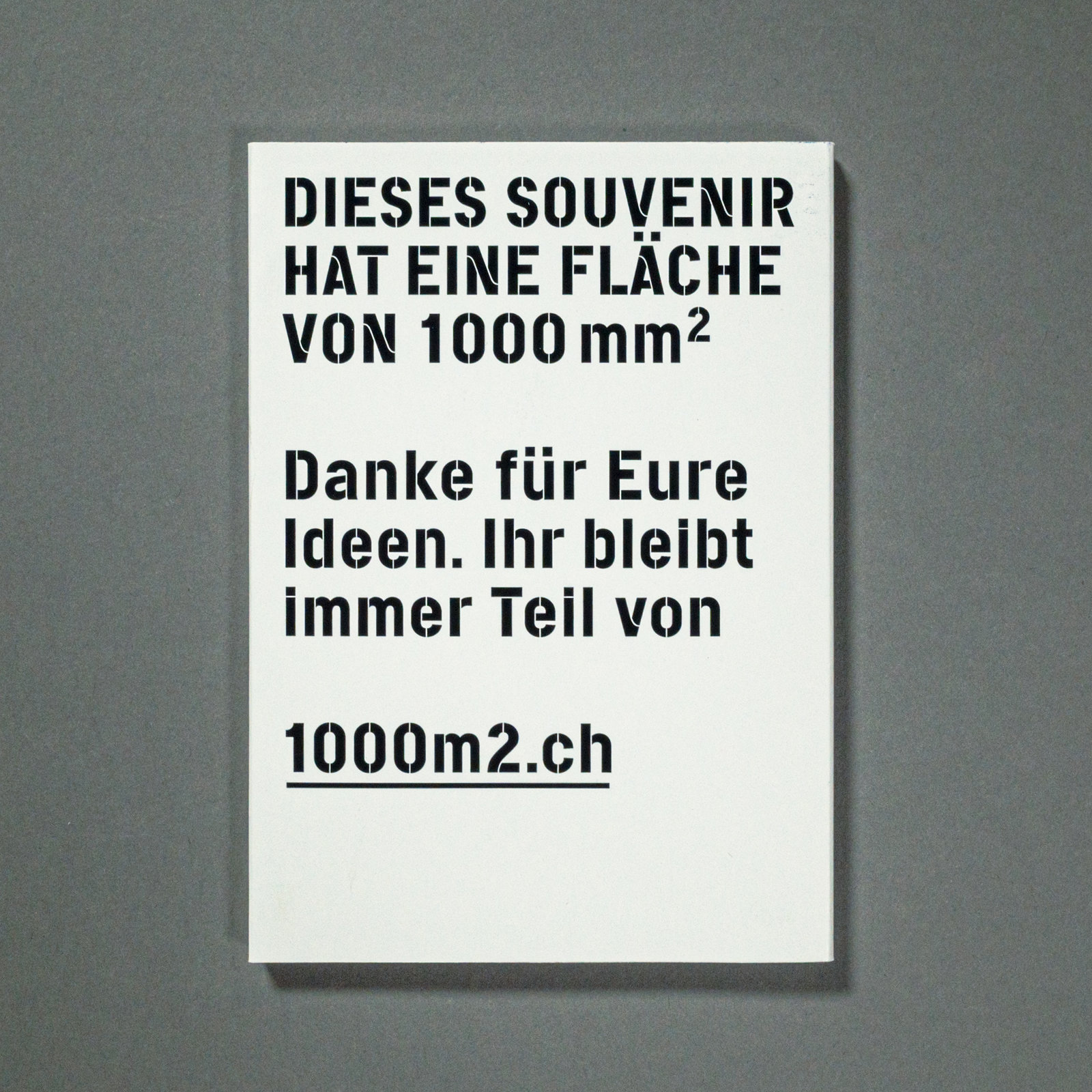 Souvenir 1000m2 von Maria baut
