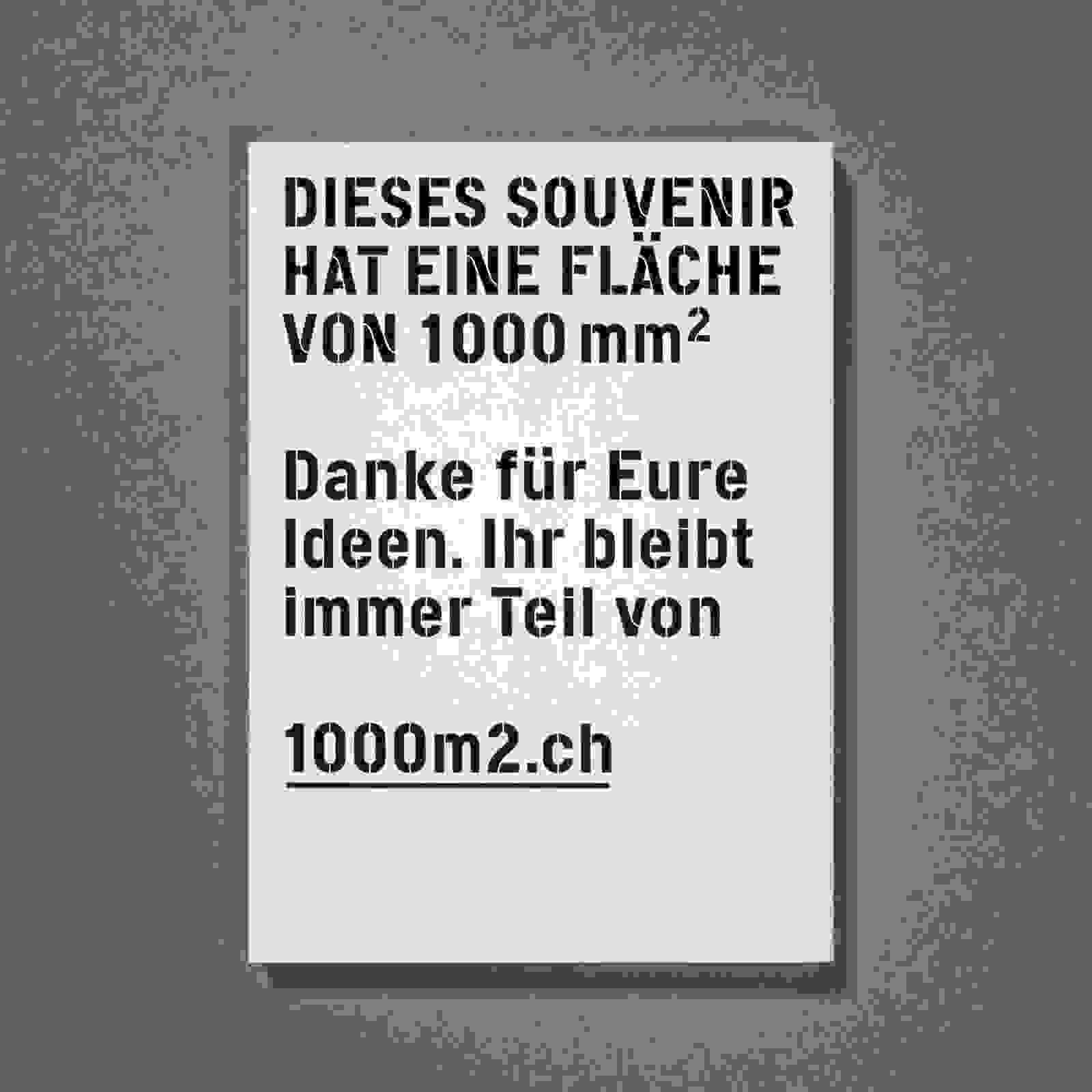 Souvenir 1000m2 von Maria baut