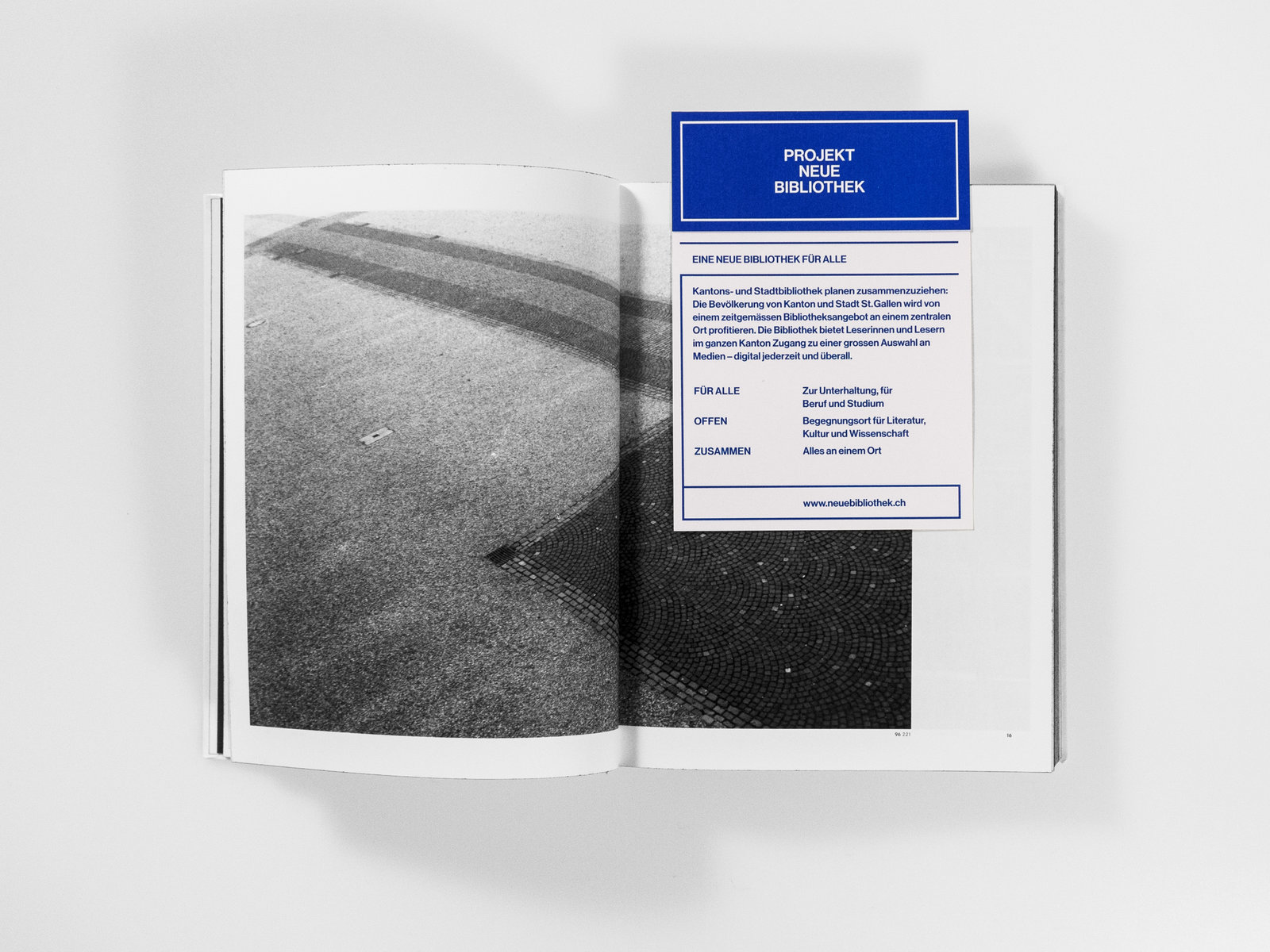 Flyer Neue Bibliothek