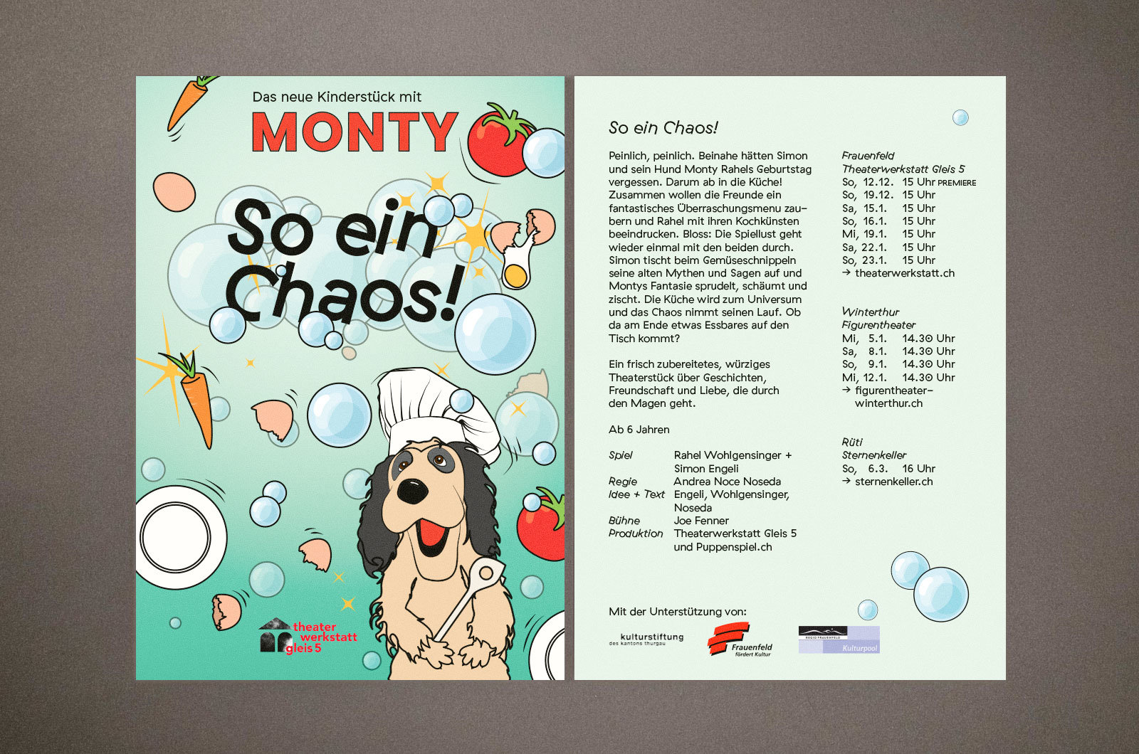 Flyer Die Monty Show