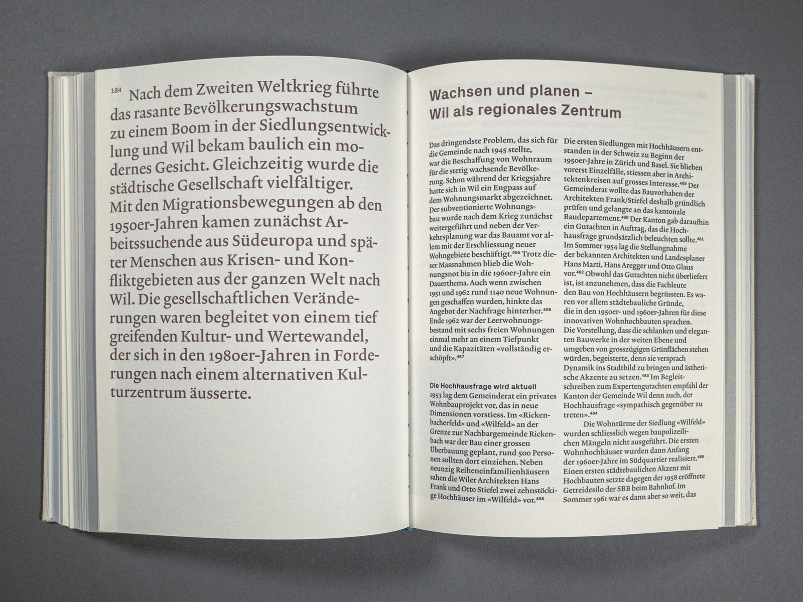 Buch «Stadt auf dem Land. Wil vom 19. Jahrhundert bis zur Gegenwart.» 