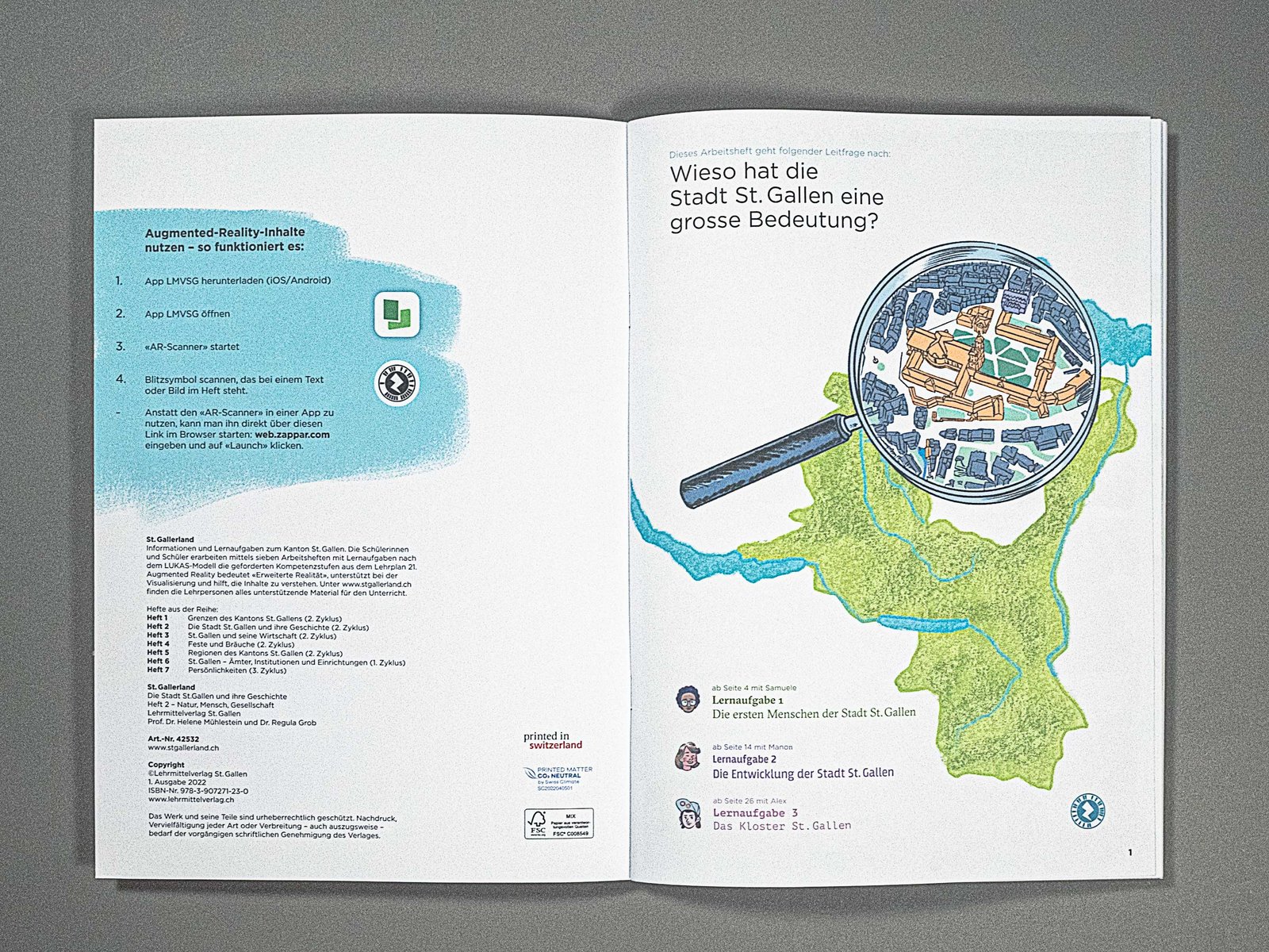 St.Gallerland Arbeitsheft
