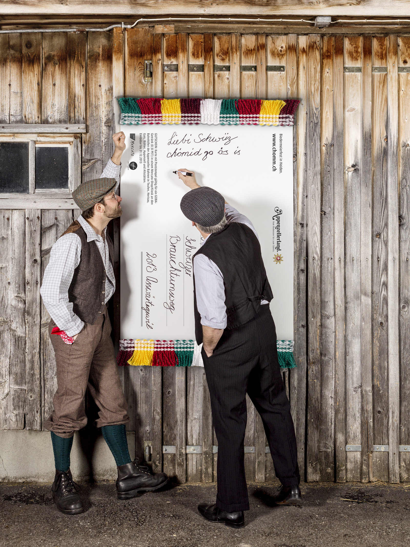 Kampagne Jahr der Authentizität Appenzellerland Tourismus AR