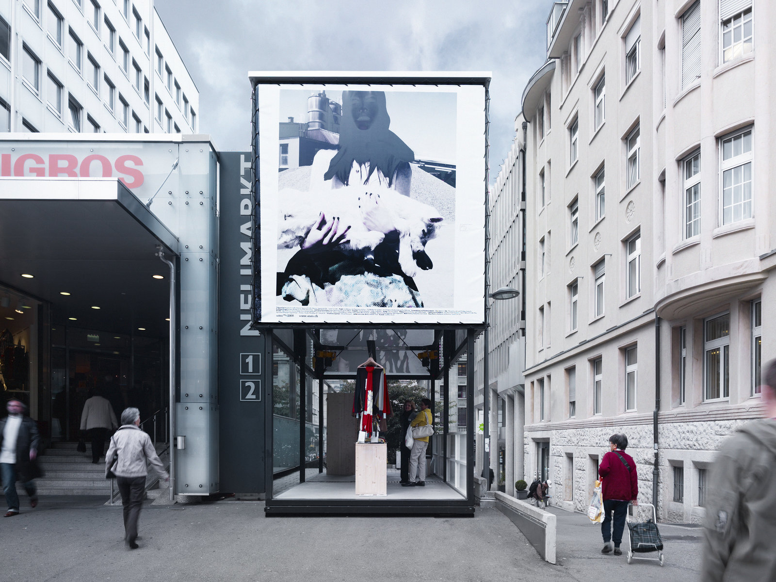 Guerilla Marktstand Sentis