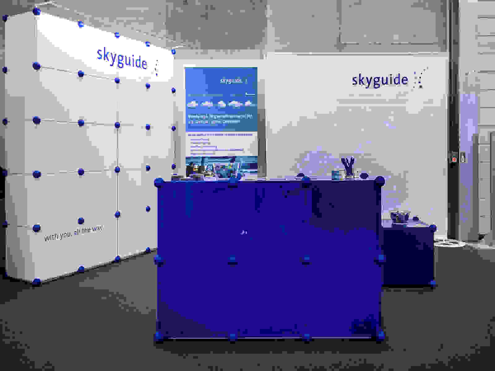 Modulares Messekonzept Skyguide