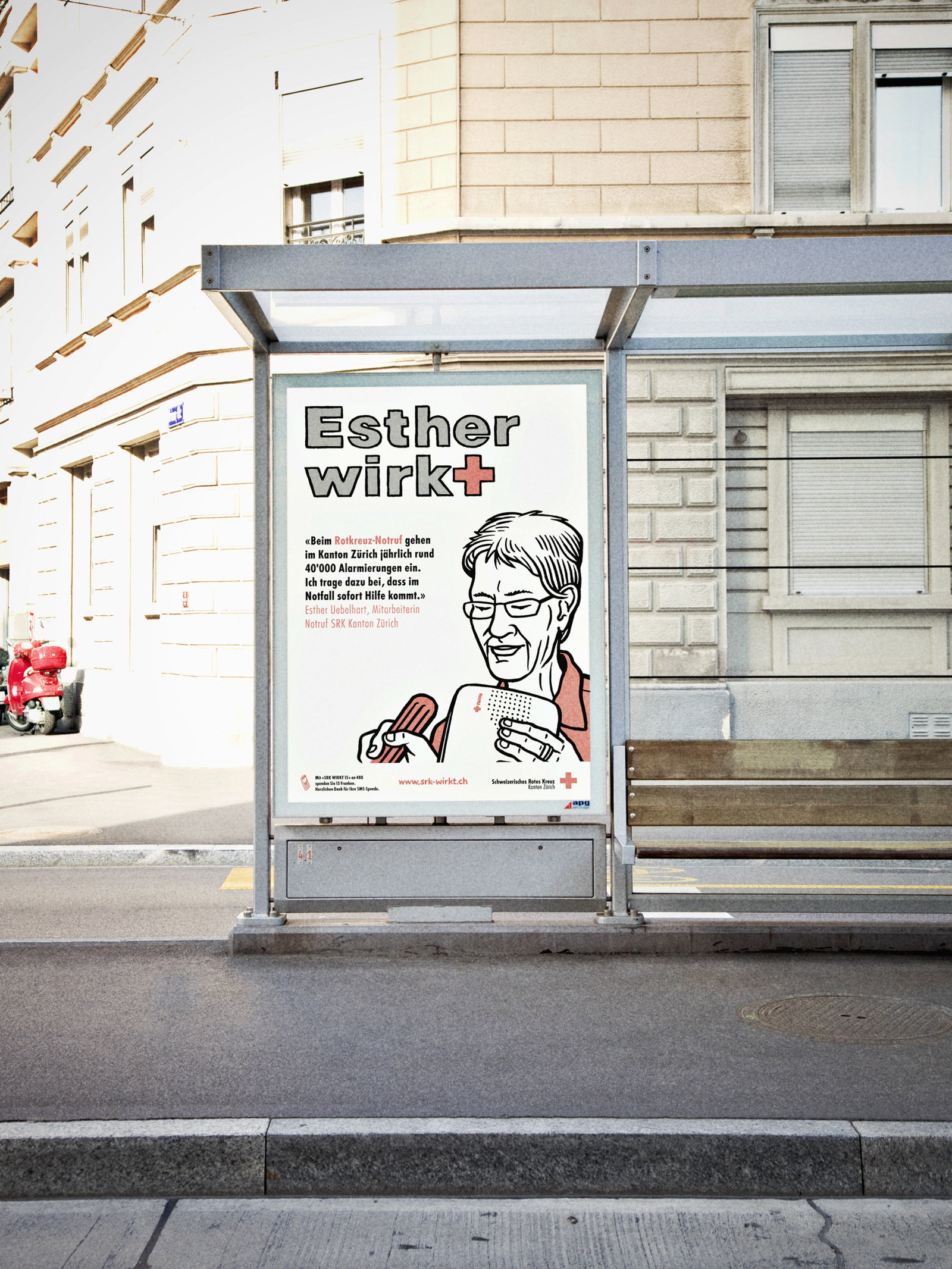 Image-Kampagne Schweizerisches Rotes Kreuz Zürich