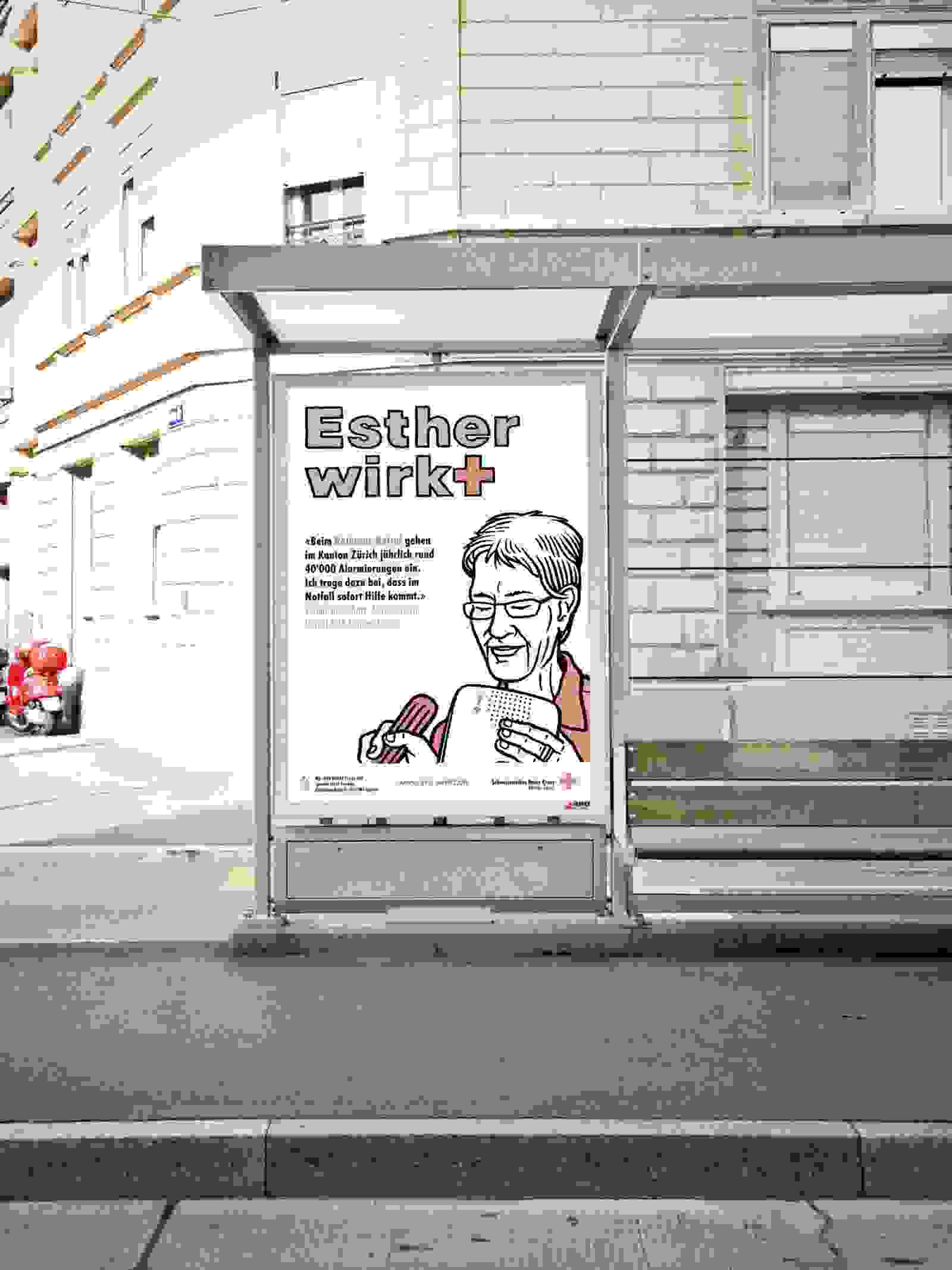 Image-Kampagne Schweizerisches Rotes Kreuz Zürich