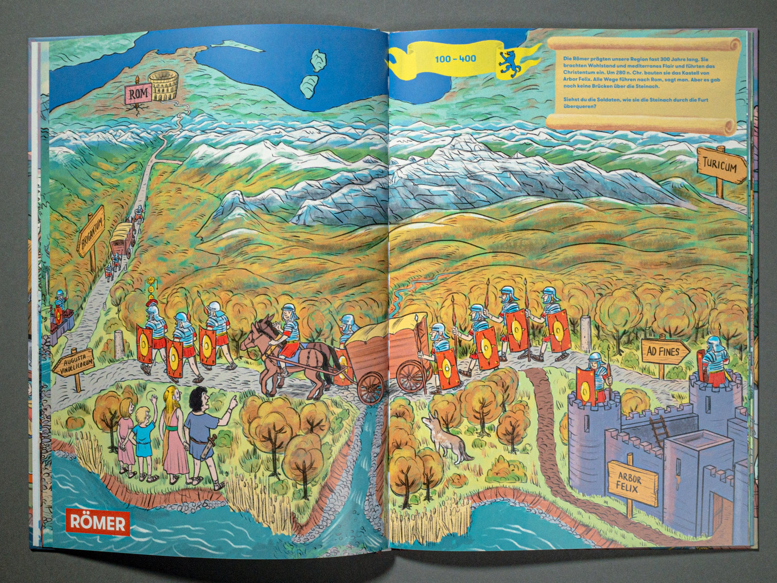 Wimmelbuch für Kinder zu Steinach