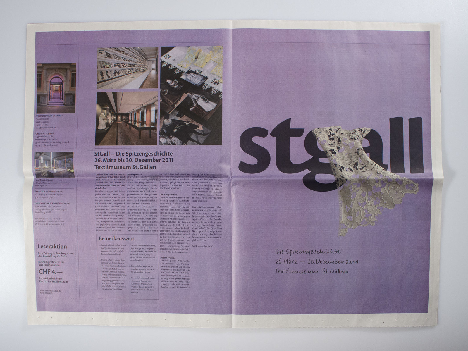 Zeitungsbericht St.Gall