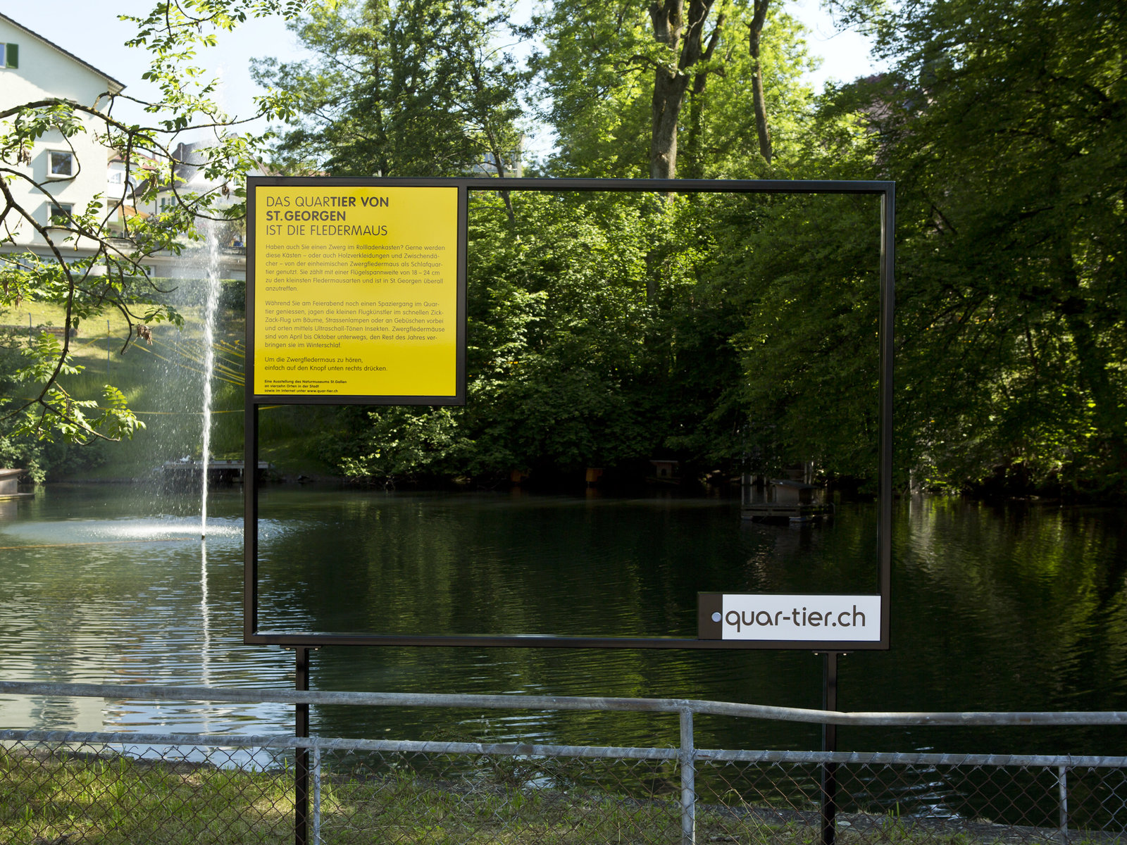 Quar-Tier - eine Ausstellung in den 14 Quartieren der Stadt St.Gallen