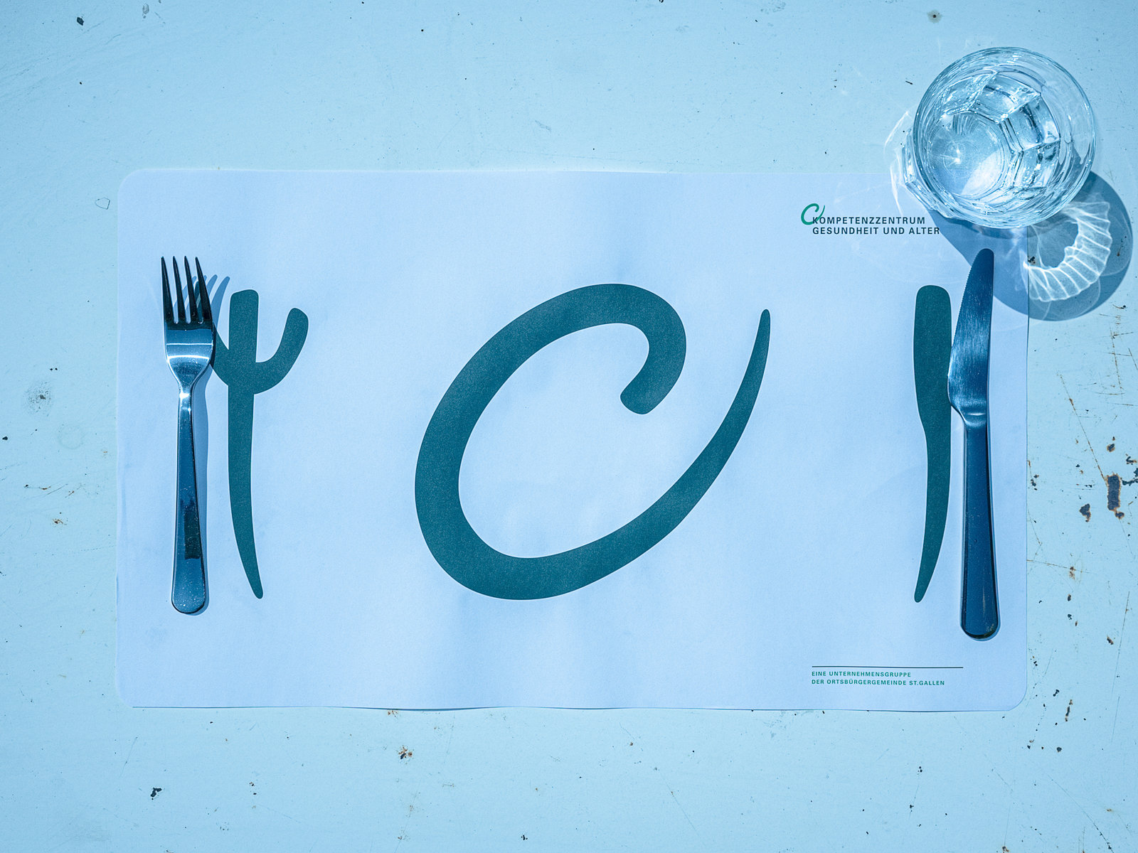 Tischset Geriatrische Klinik St.Gallen