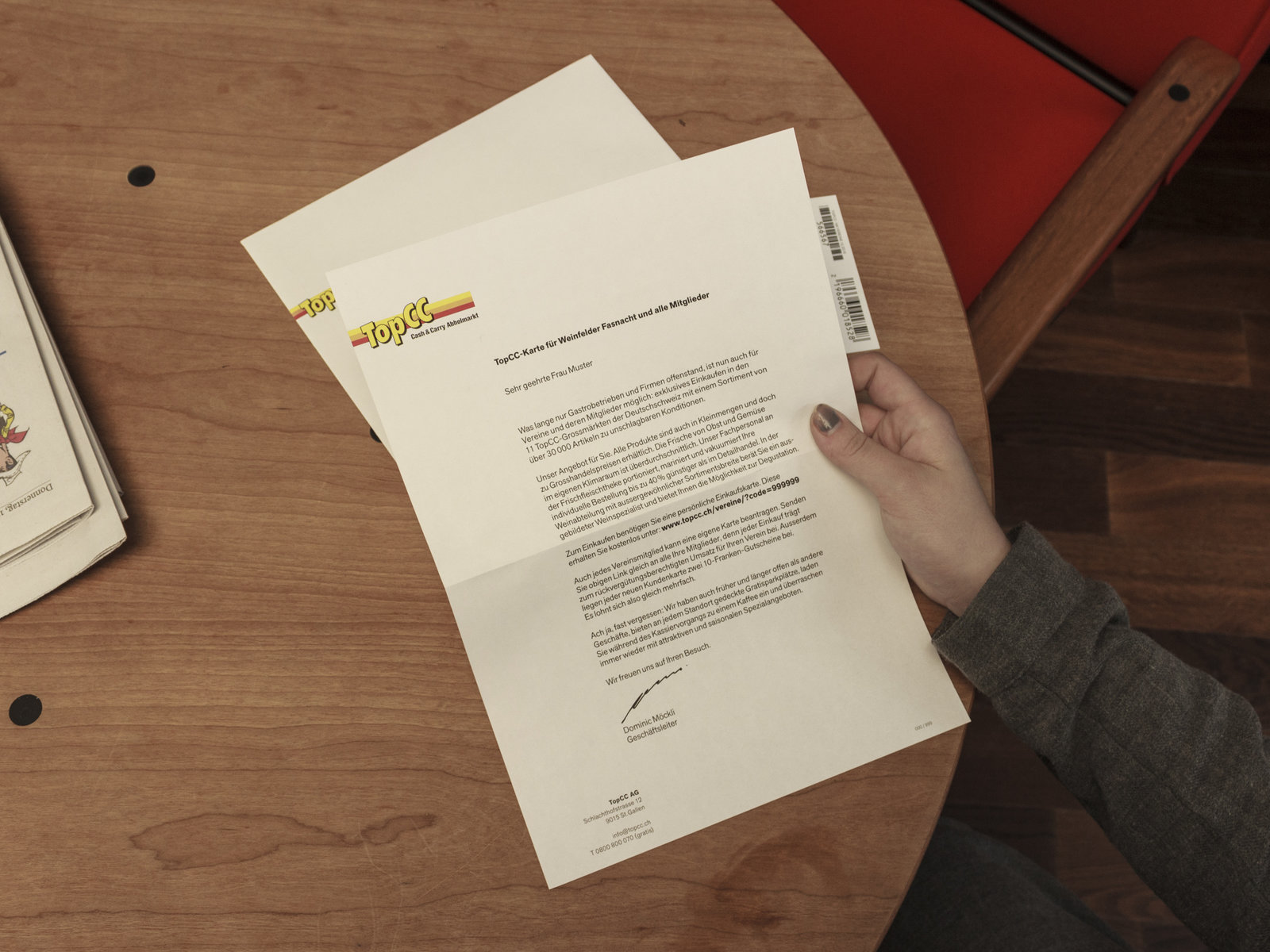 Direct-Mailing TopCC