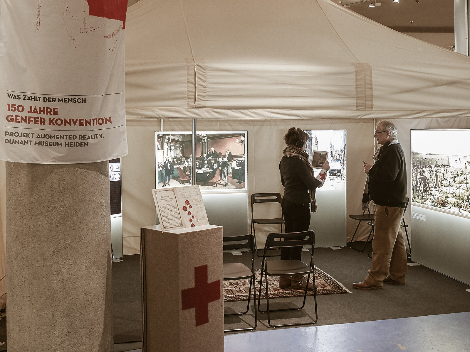 Wanderausstellung Bourbaki Dunant Museum