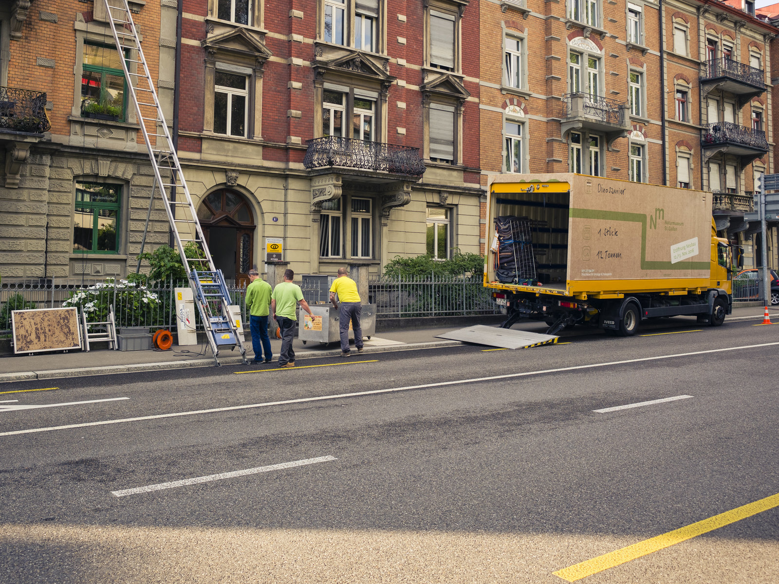 Umzugswagen Naturmuseum