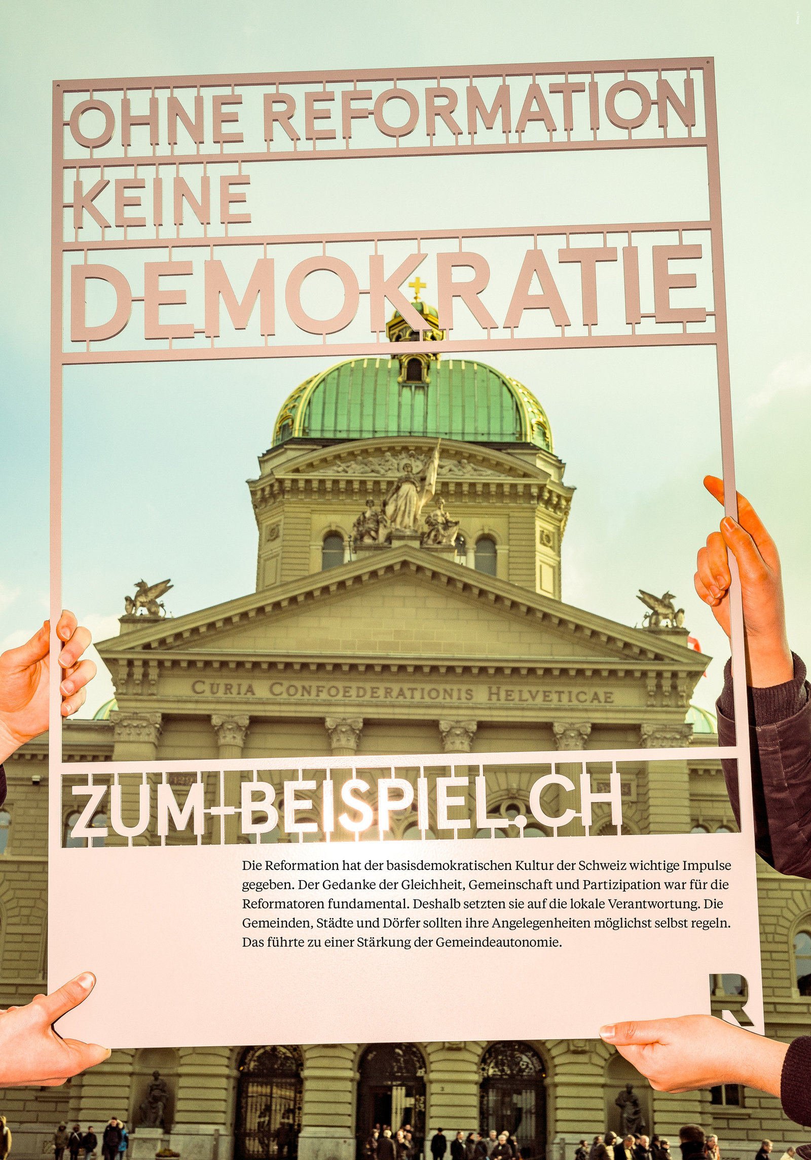 Plakate zum-Beispiel.ch der Evangelisch-reformierten Kirche